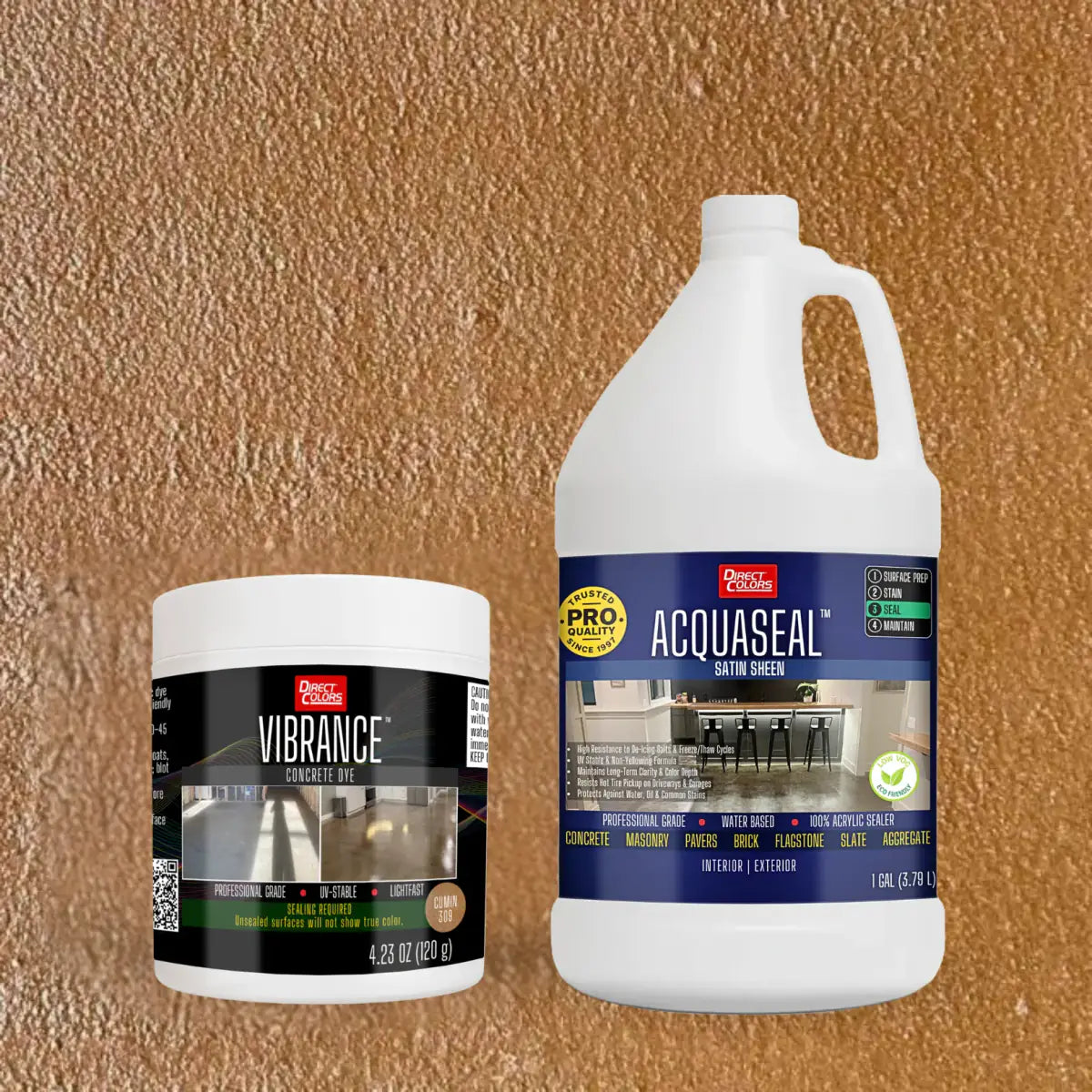 Vibrance™ 2-Step Concrete Dye System