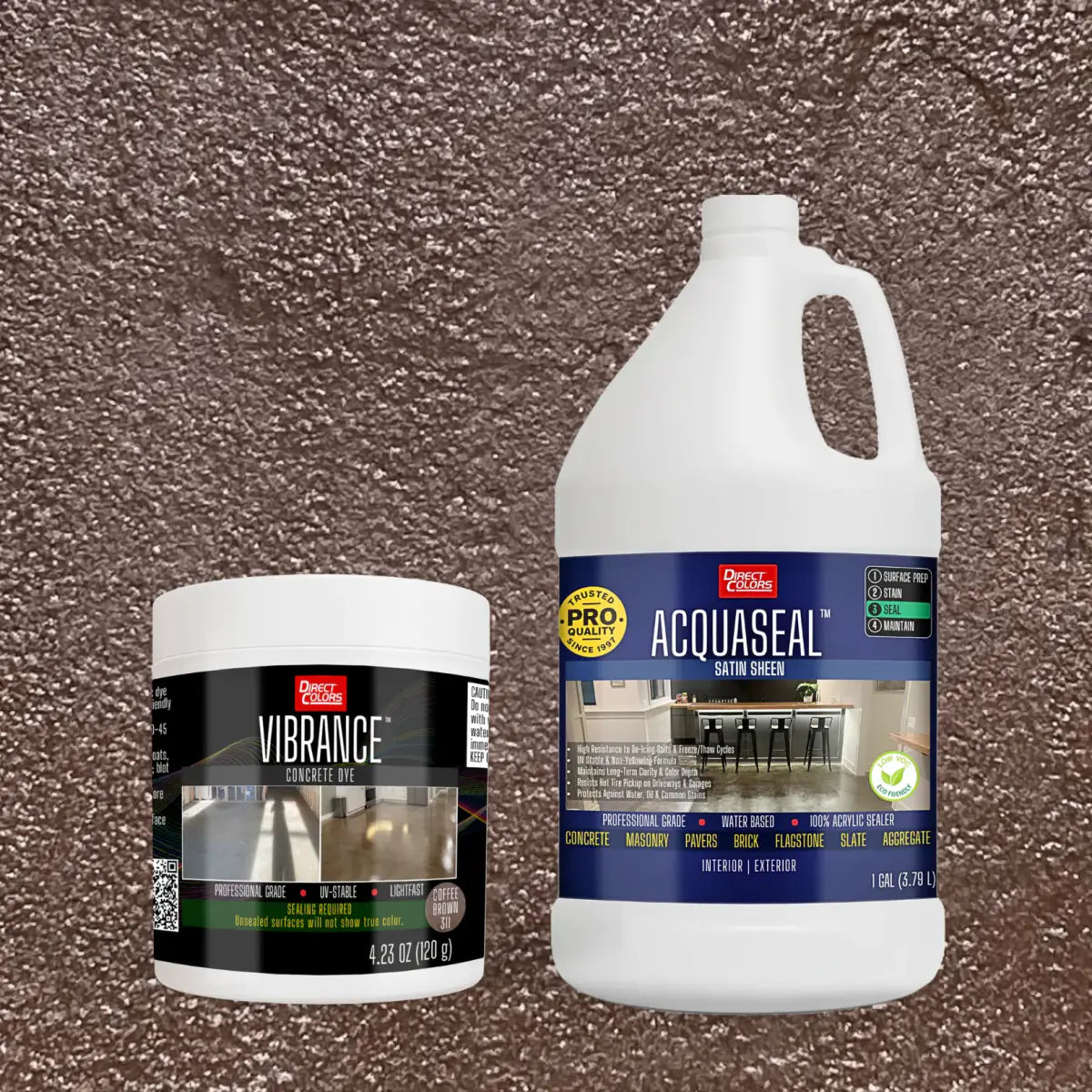 Vibrance™ 2-Step Concrete Dye System