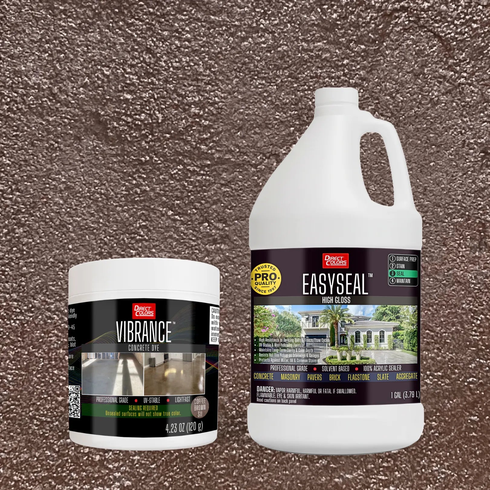 Vibrance™ 2-Step Concrete Dye System