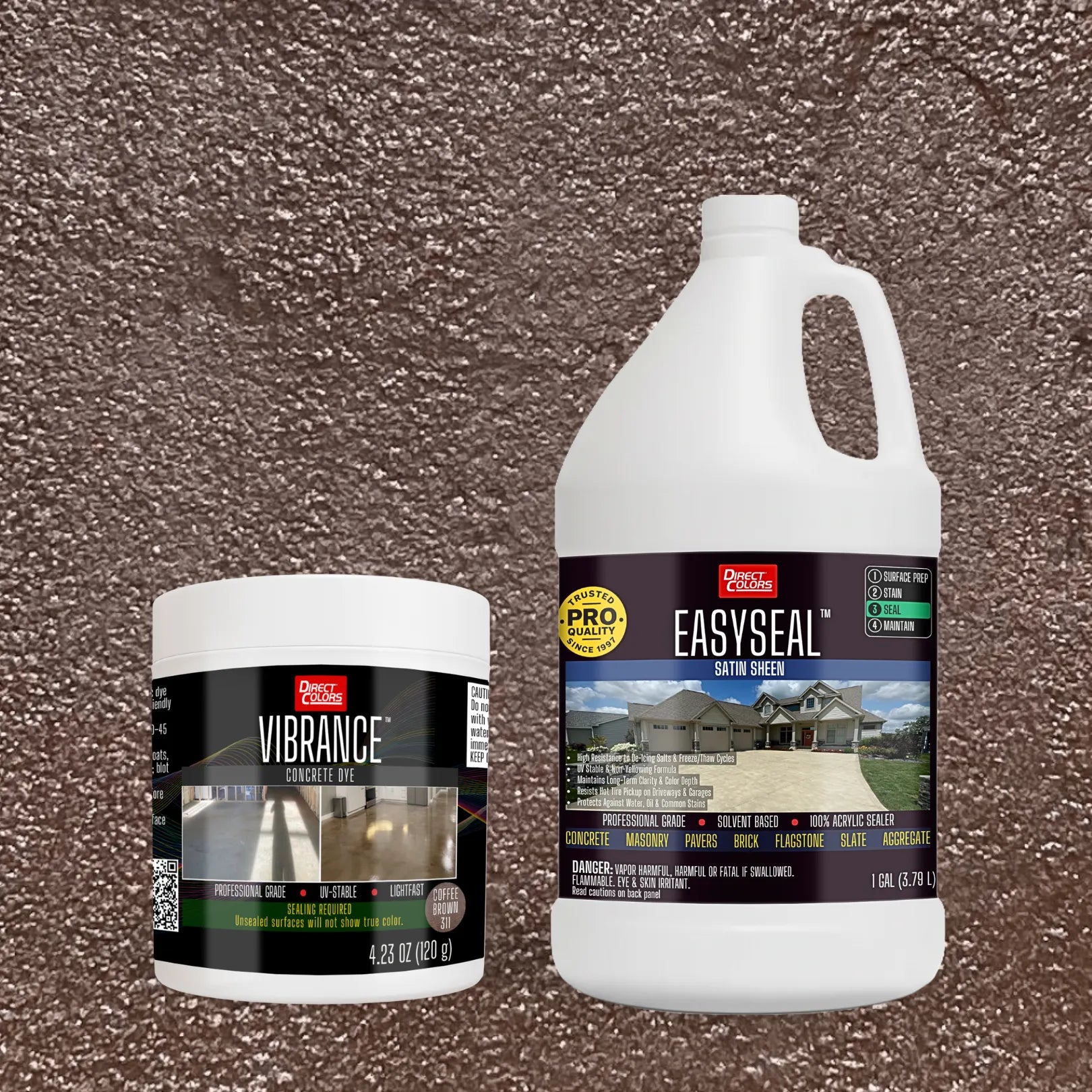 Vibrance™ 2-Step Concrete Dye System