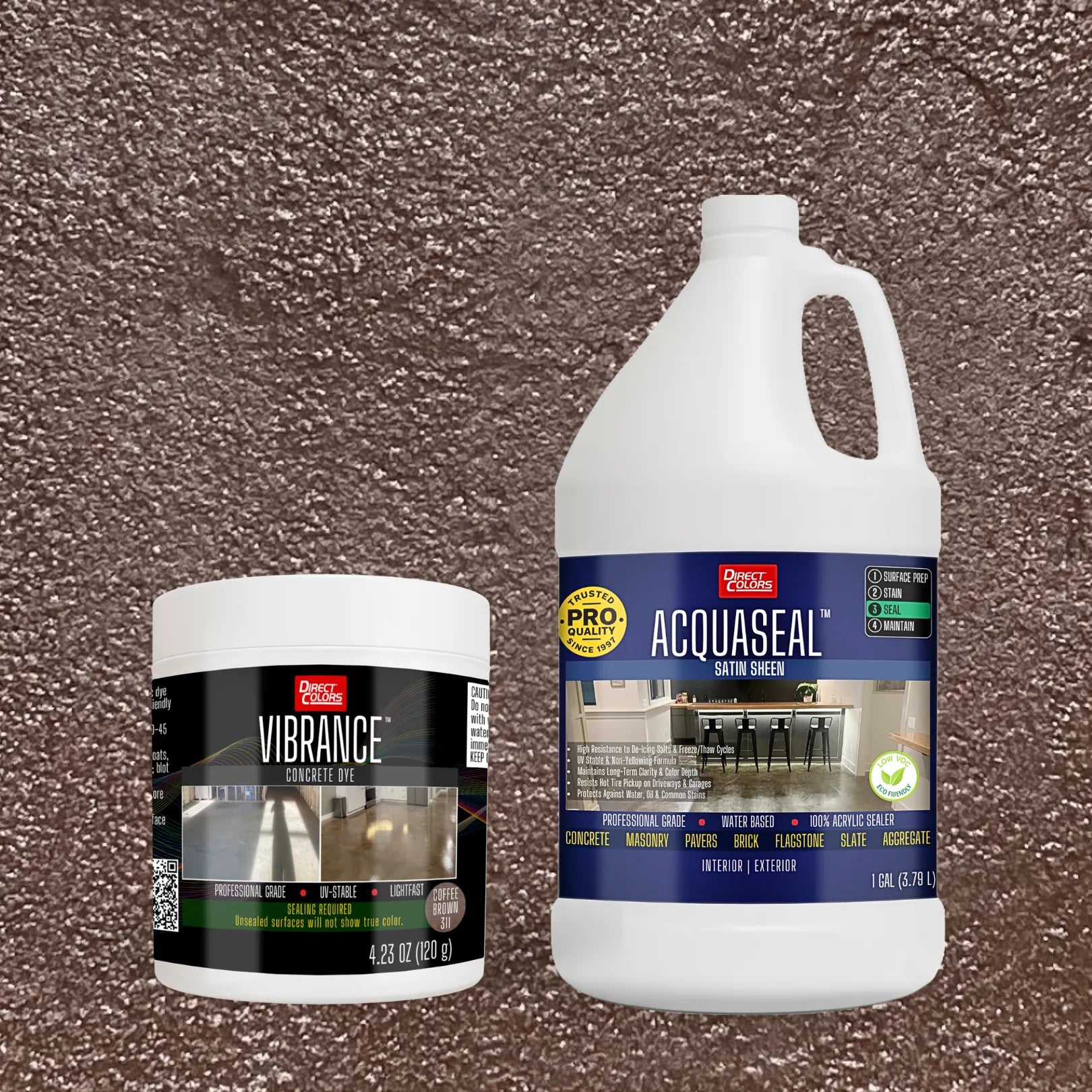 Vibrance™ 2-Step Concrete Dye System