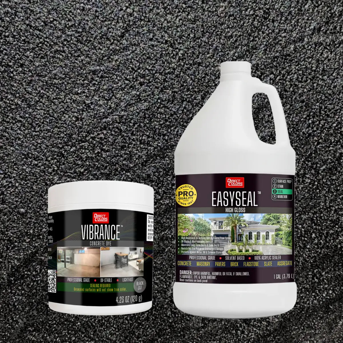 Vibrance™ 2-Step Concrete Dye System