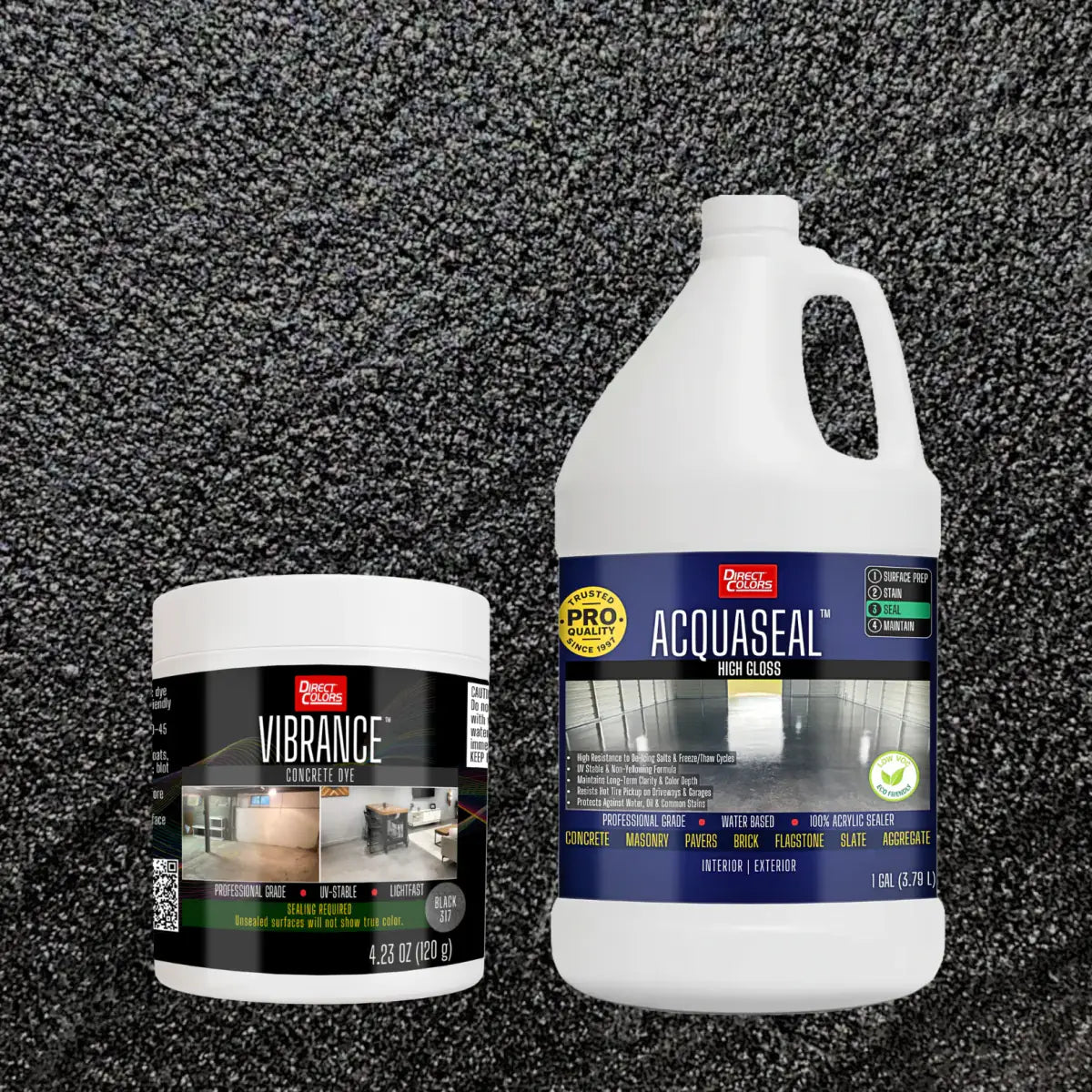Vibrance™ 2-Step Concrete Dye System