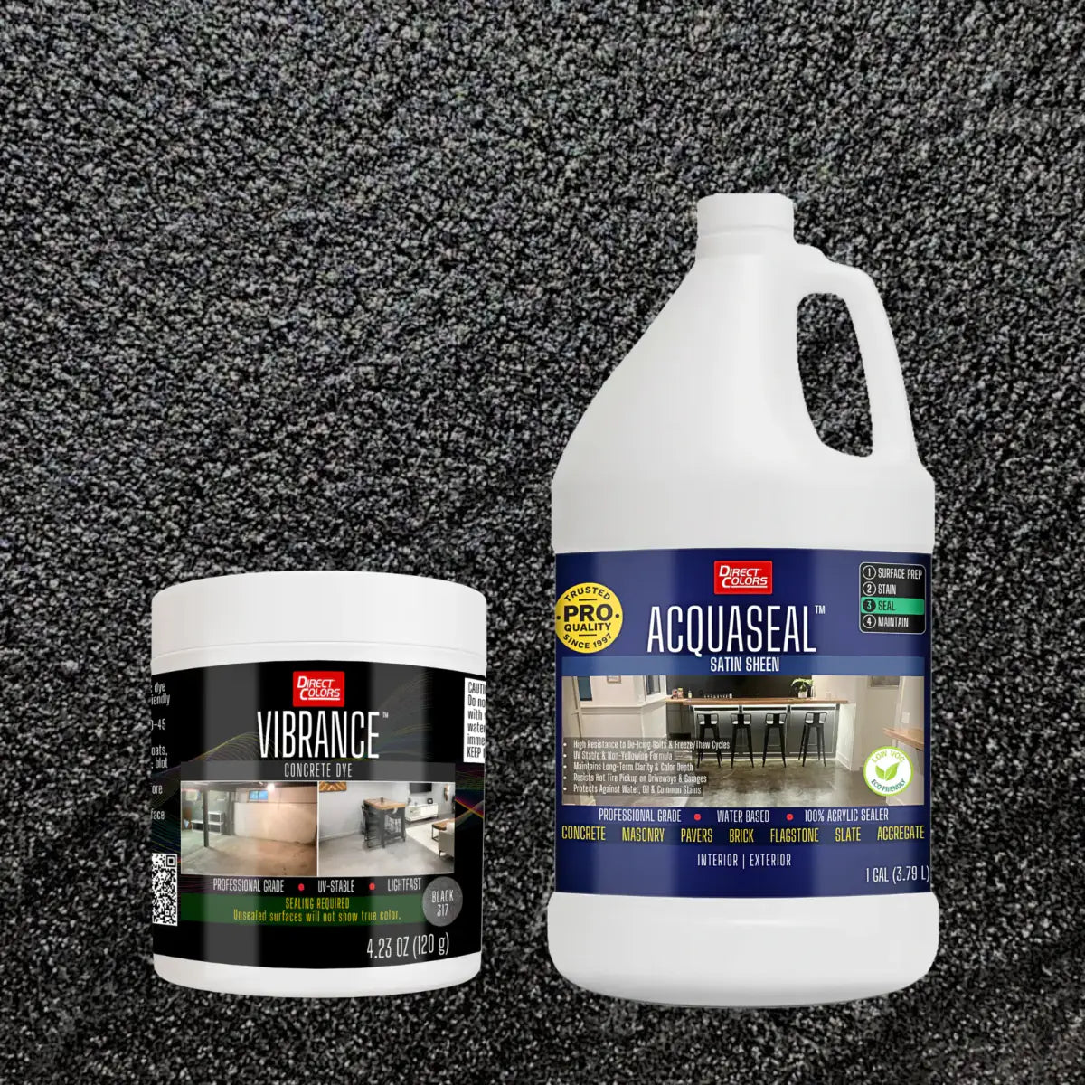 Vibrance™ 2-Step Concrete Dye System