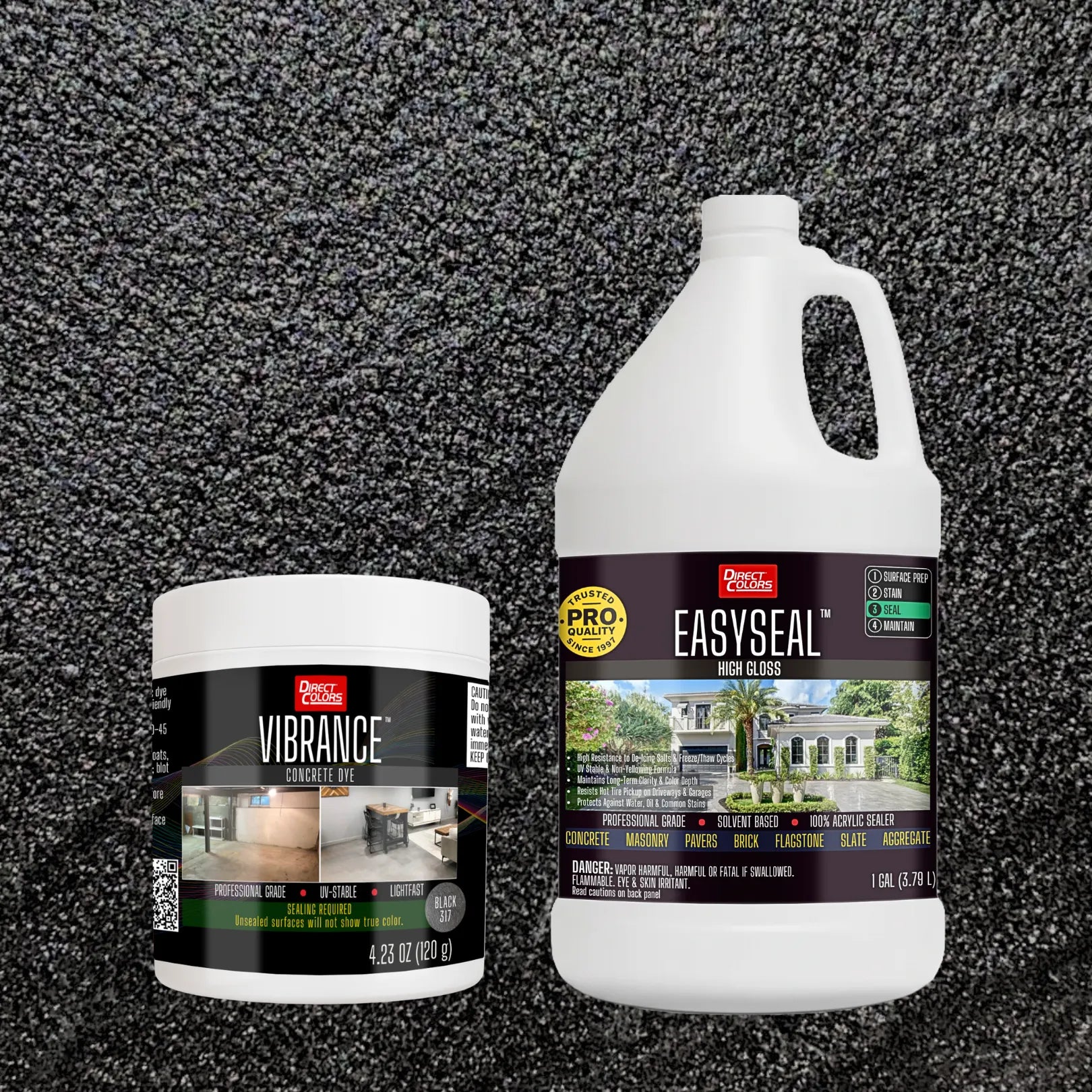 Vibrance™ 2-Step Concrete Dye System