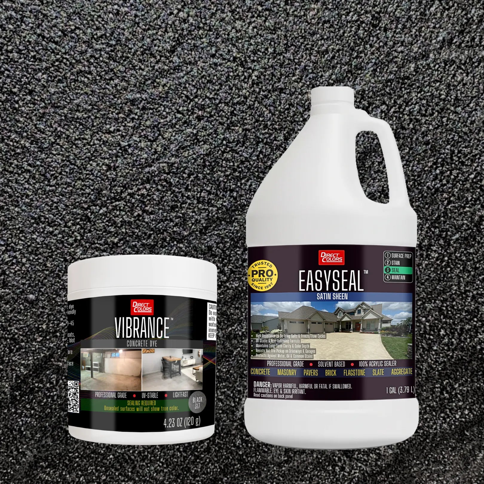 Vibrance™ 2-Step Concrete Dye System