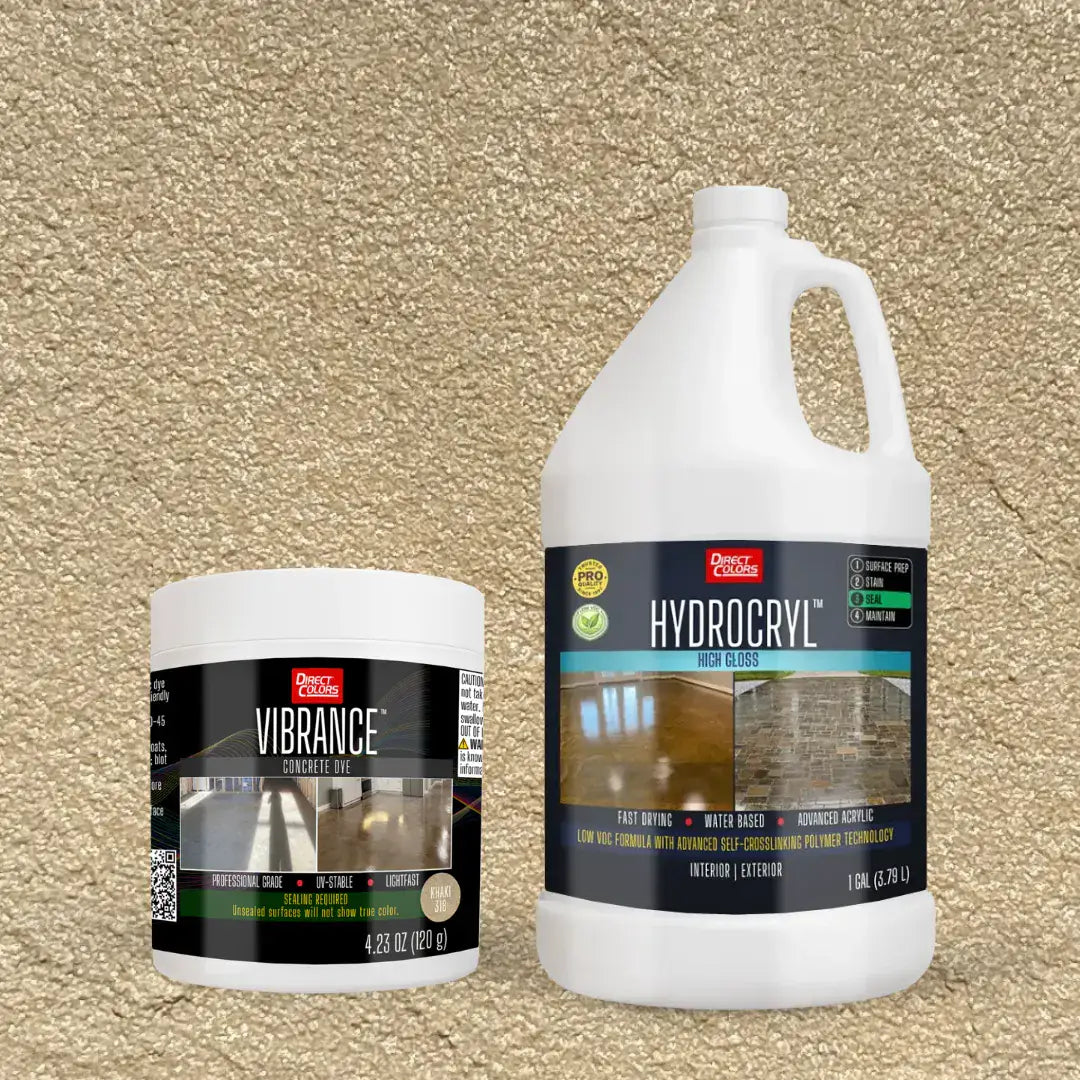 Vibrance™ 2-Step Concrete Dye System