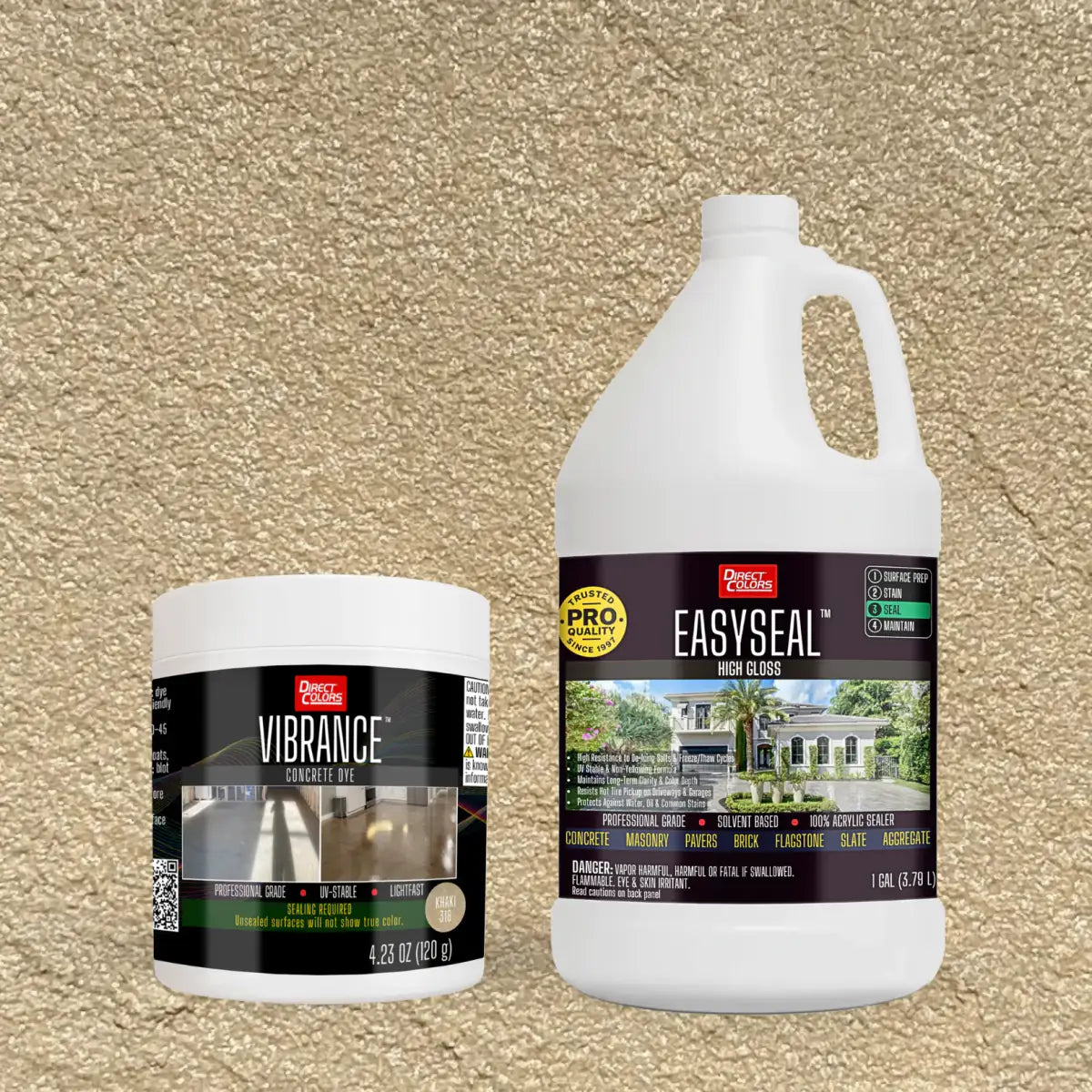 Vibrance™ 2-Step Concrete Dye System