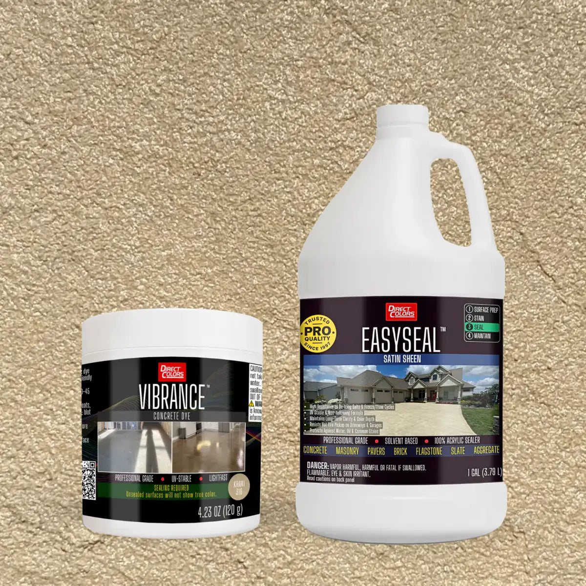 Vibrance™ 2-Step Concrete Dye System