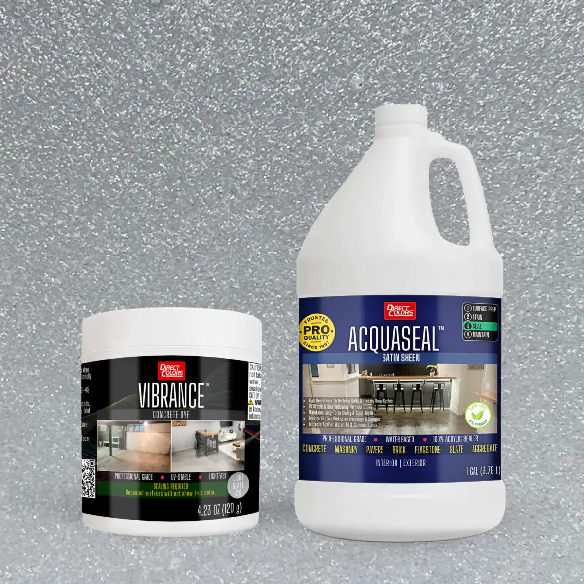 Vibrance™ 2-Step Concrete Dye System
