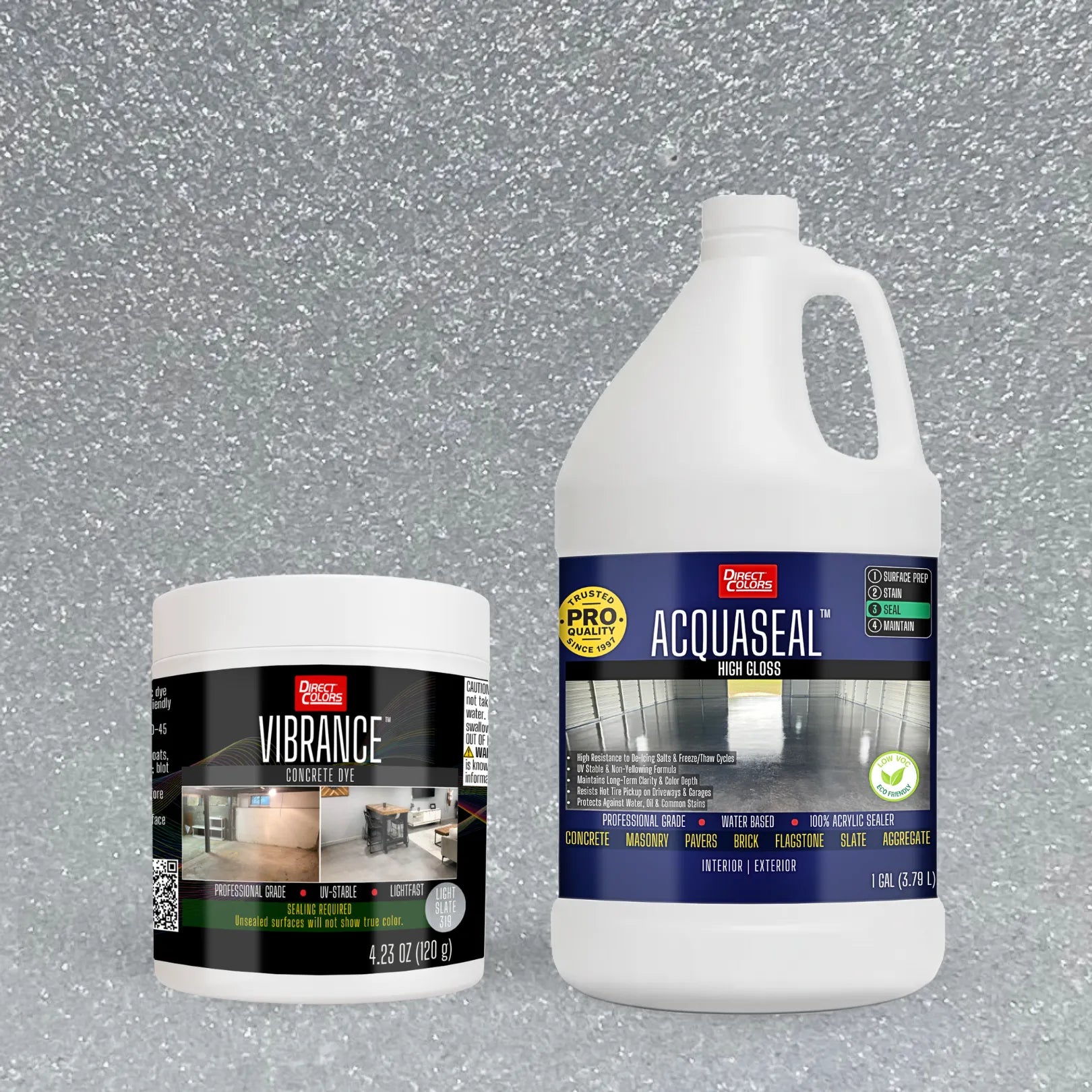 Vibrance™ 2-Step Concrete Dye System