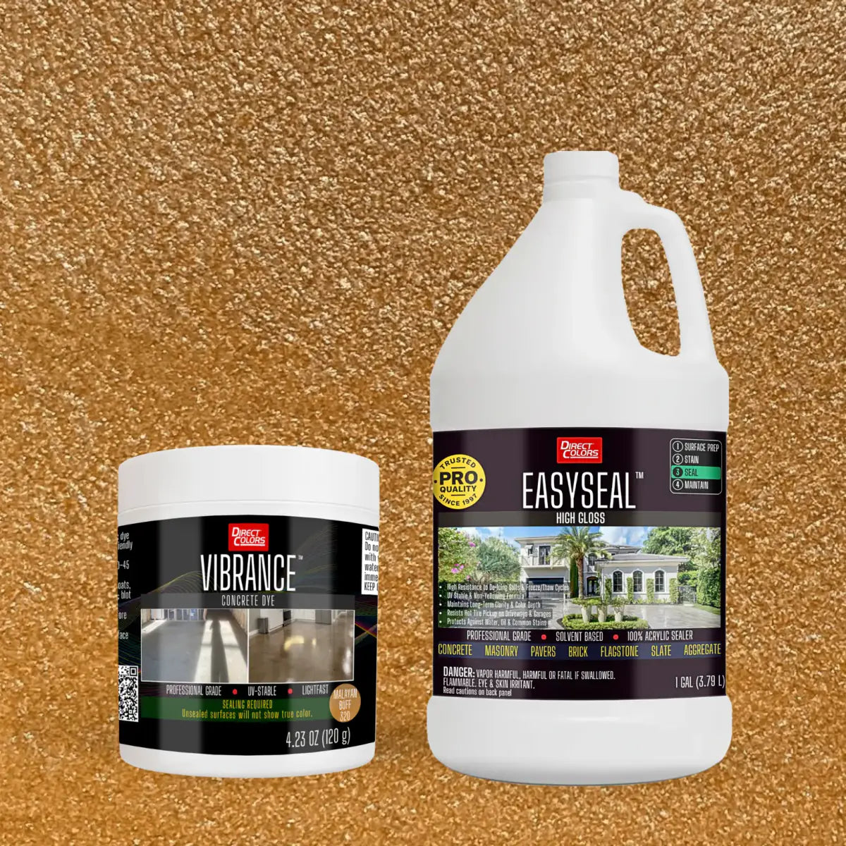 Vibrance™ 2-Step Concrete Dye System