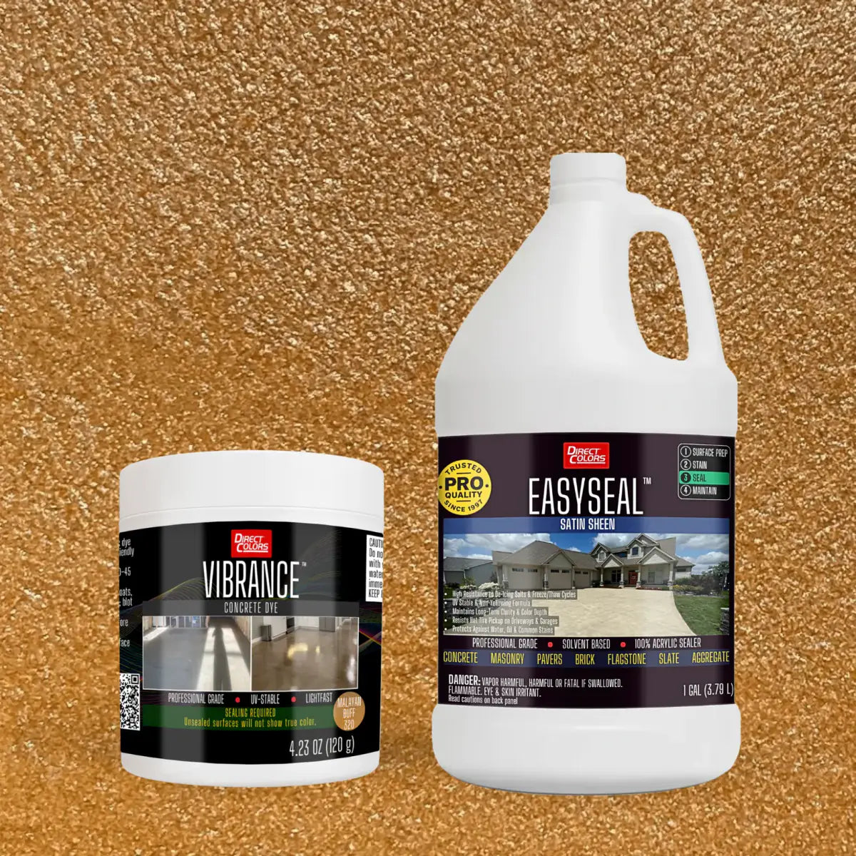 Vibrance™ 2-Step Concrete Dye System