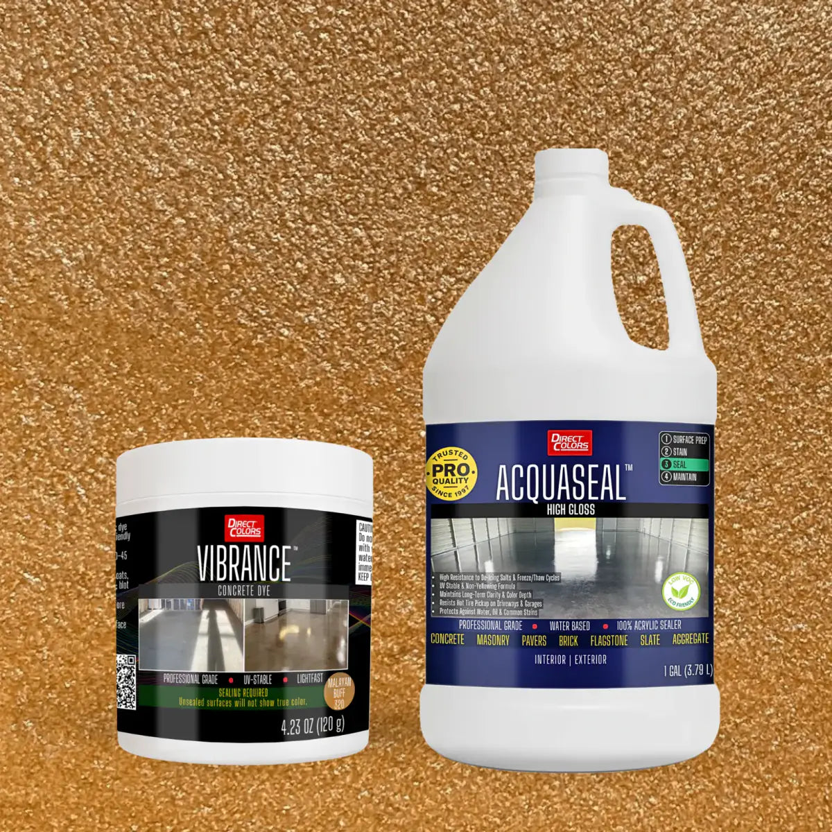 Vibrance™ 2-Step Concrete Dye System
