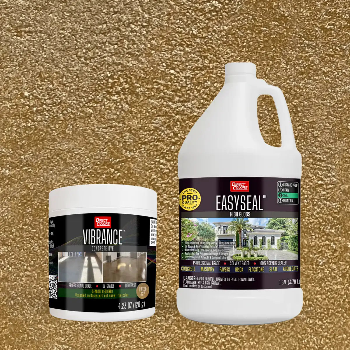 Vibrance™ 2-Step Concrete Dye System