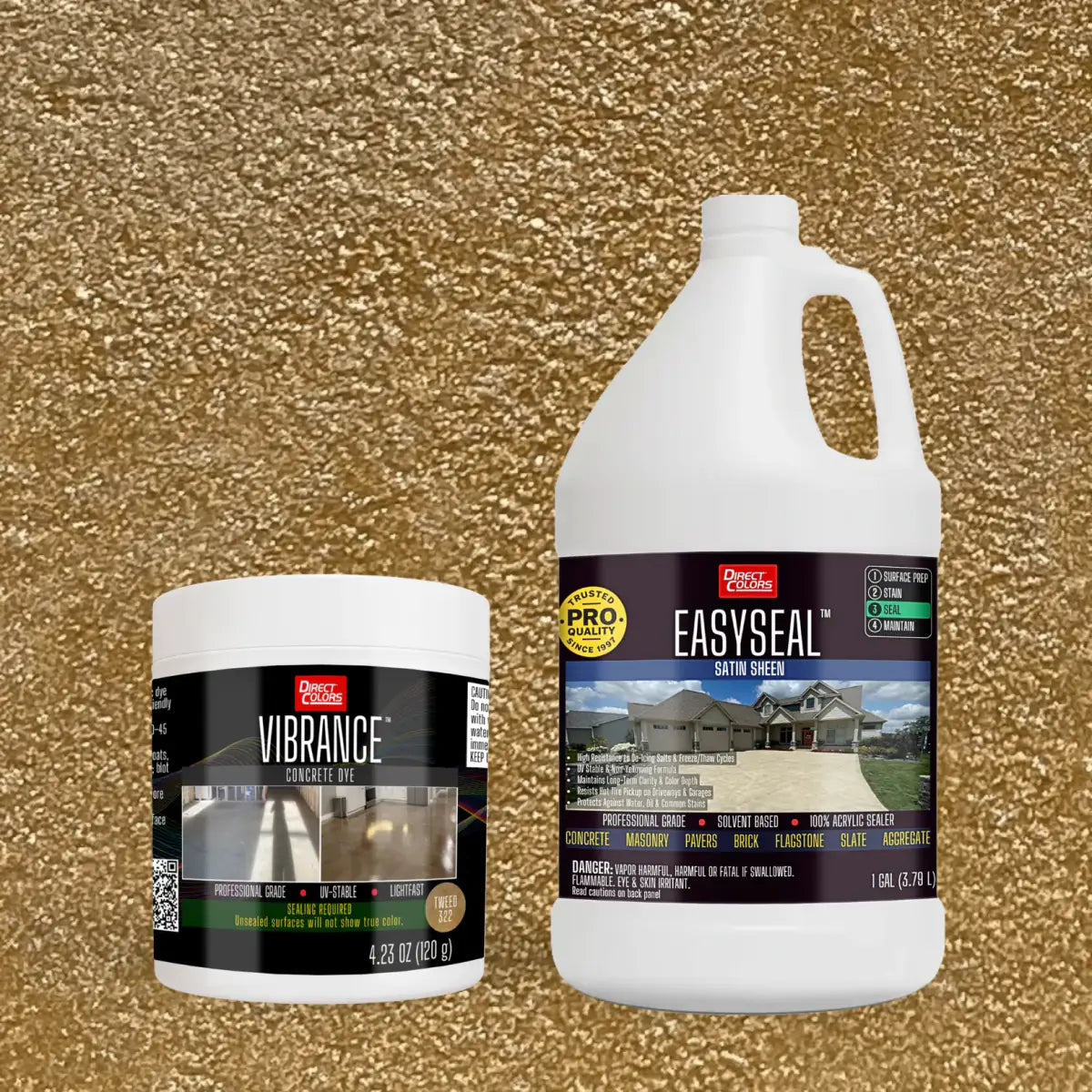 Vibrance™ 2-Step Concrete Dye System