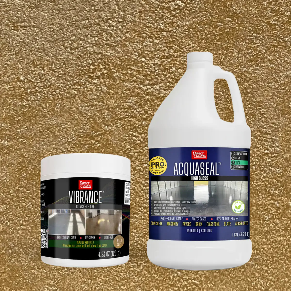 Vibrance™ 2-Step Concrete Dye System