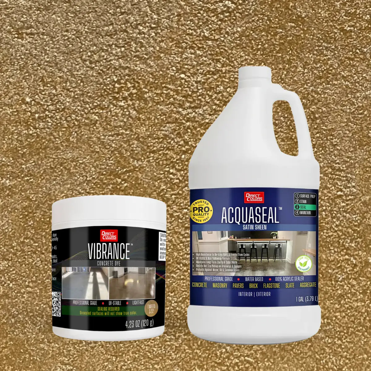 Vibrance™ 2-Step Concrete Dye System
