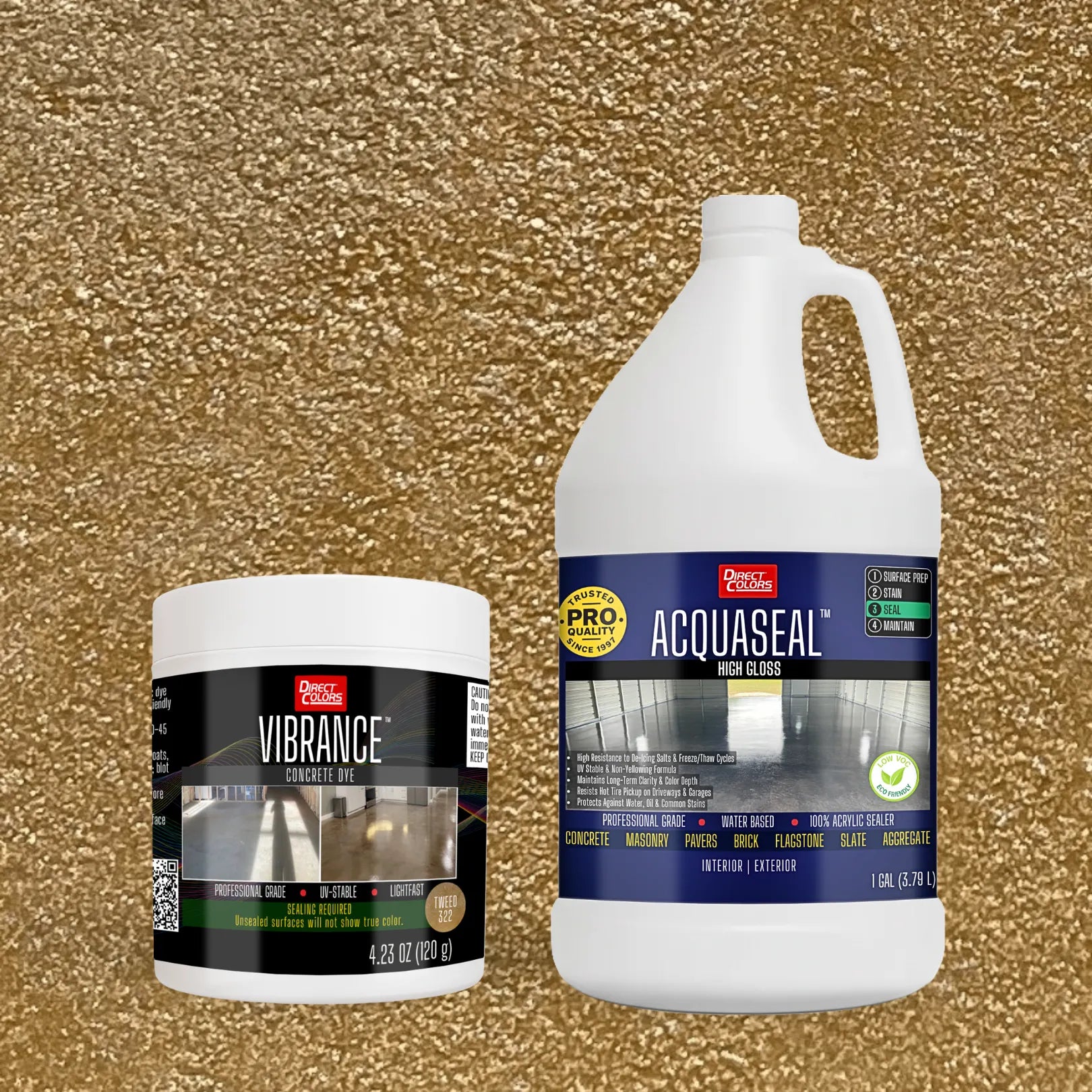 Vibrance™ 2-Step Concrete Dye System
