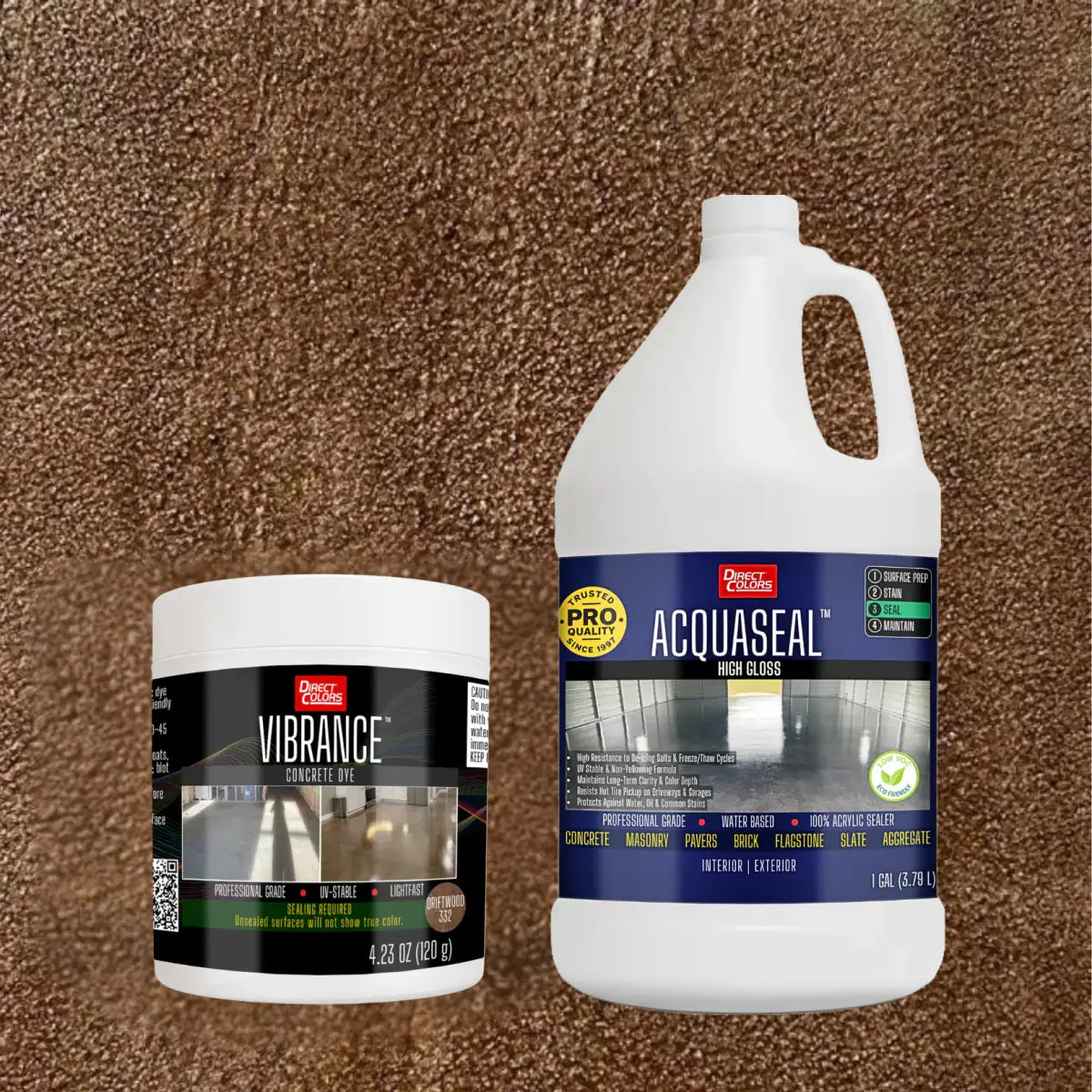 Vibrance™ 2-Step Concrete Dye System