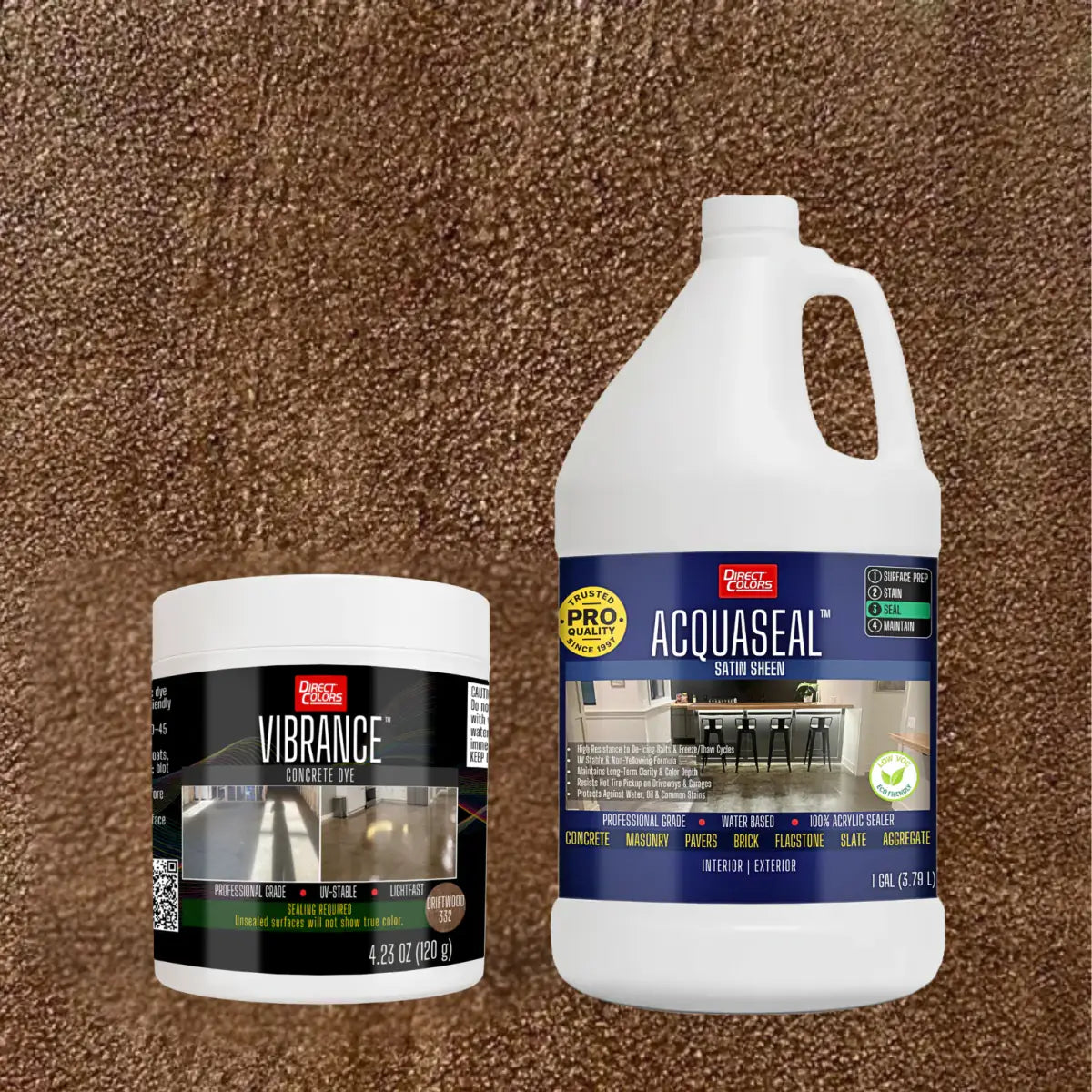 Vibrance™ 2-Step Concrete Dye System