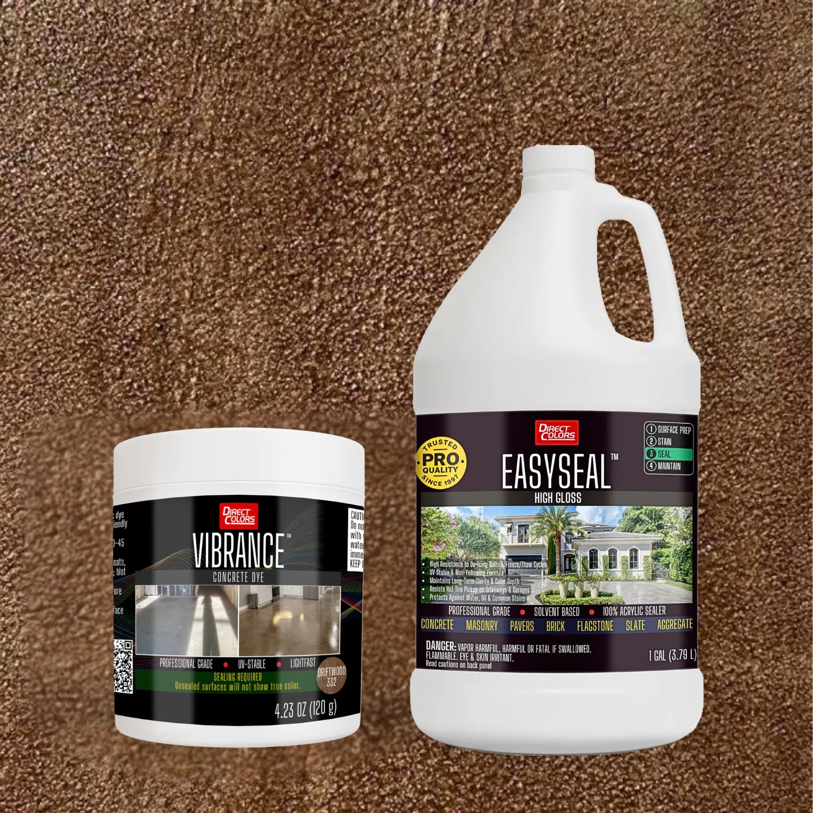 Vibrance™ 2-Step Concrete Dye System