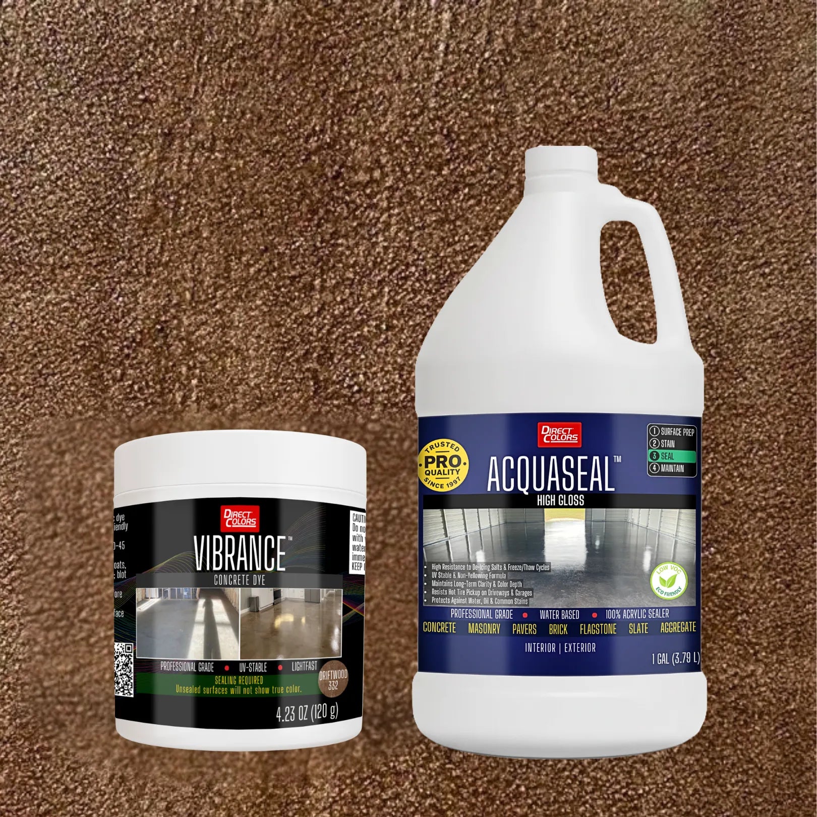 Vibrance™ 2-Step Concrete Dye System