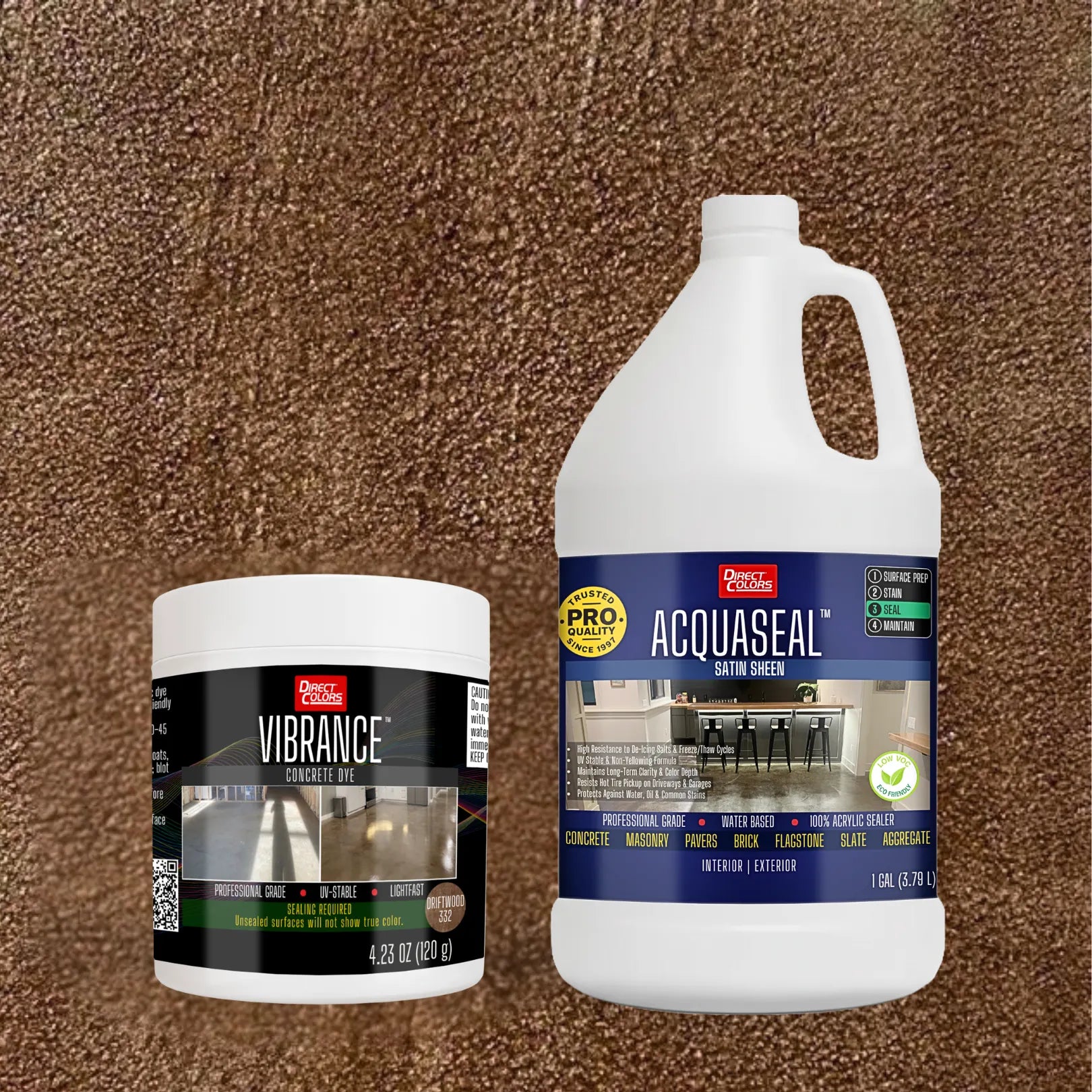 Vibrance™ 2-Step Concrete Dye System