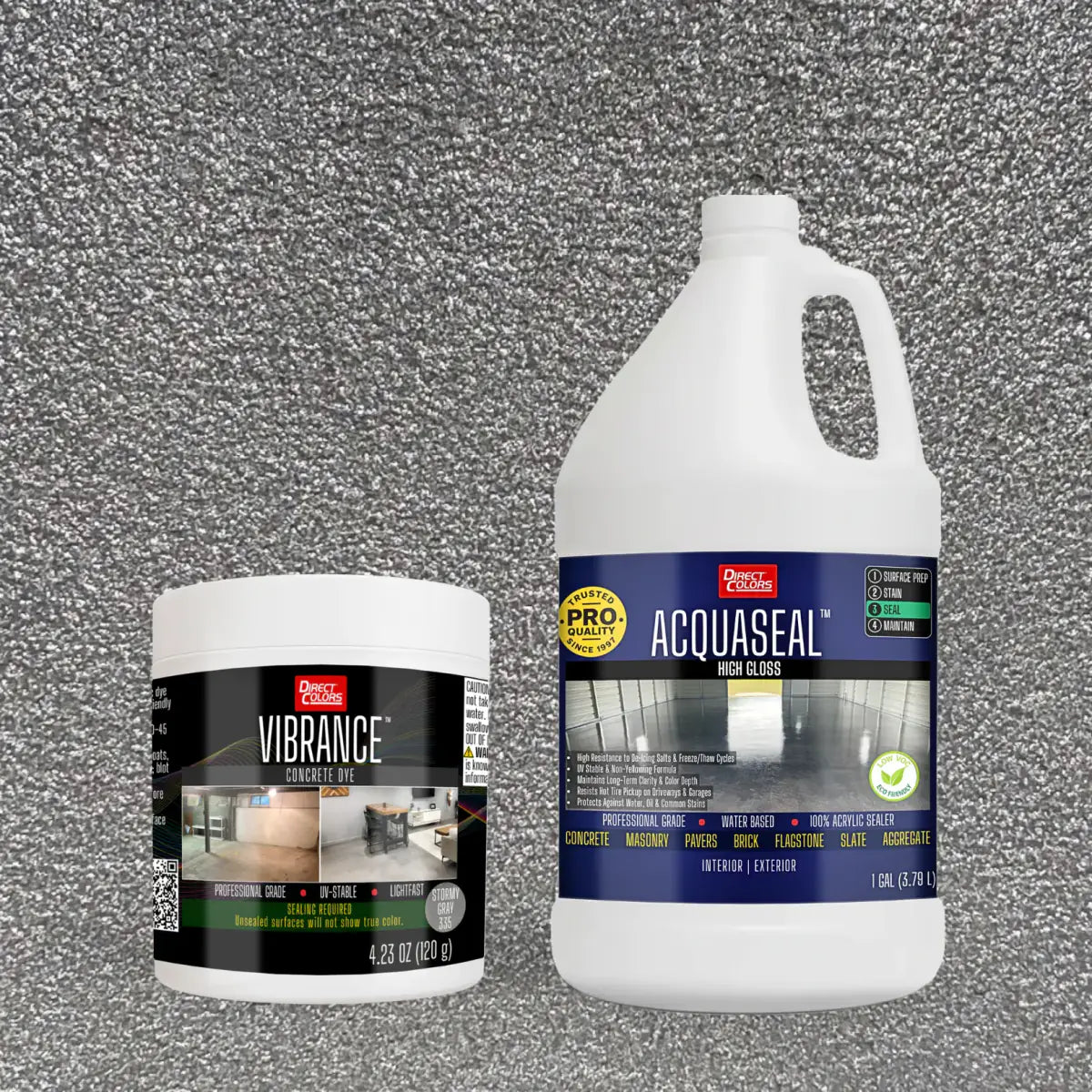 Vibrance™ 2-Step Concrete Dye System