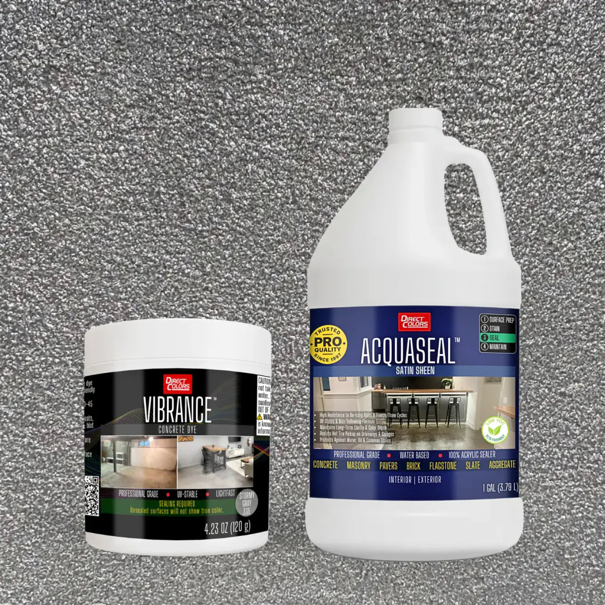 Vibrance™ 2-Step Concrete Dye System
