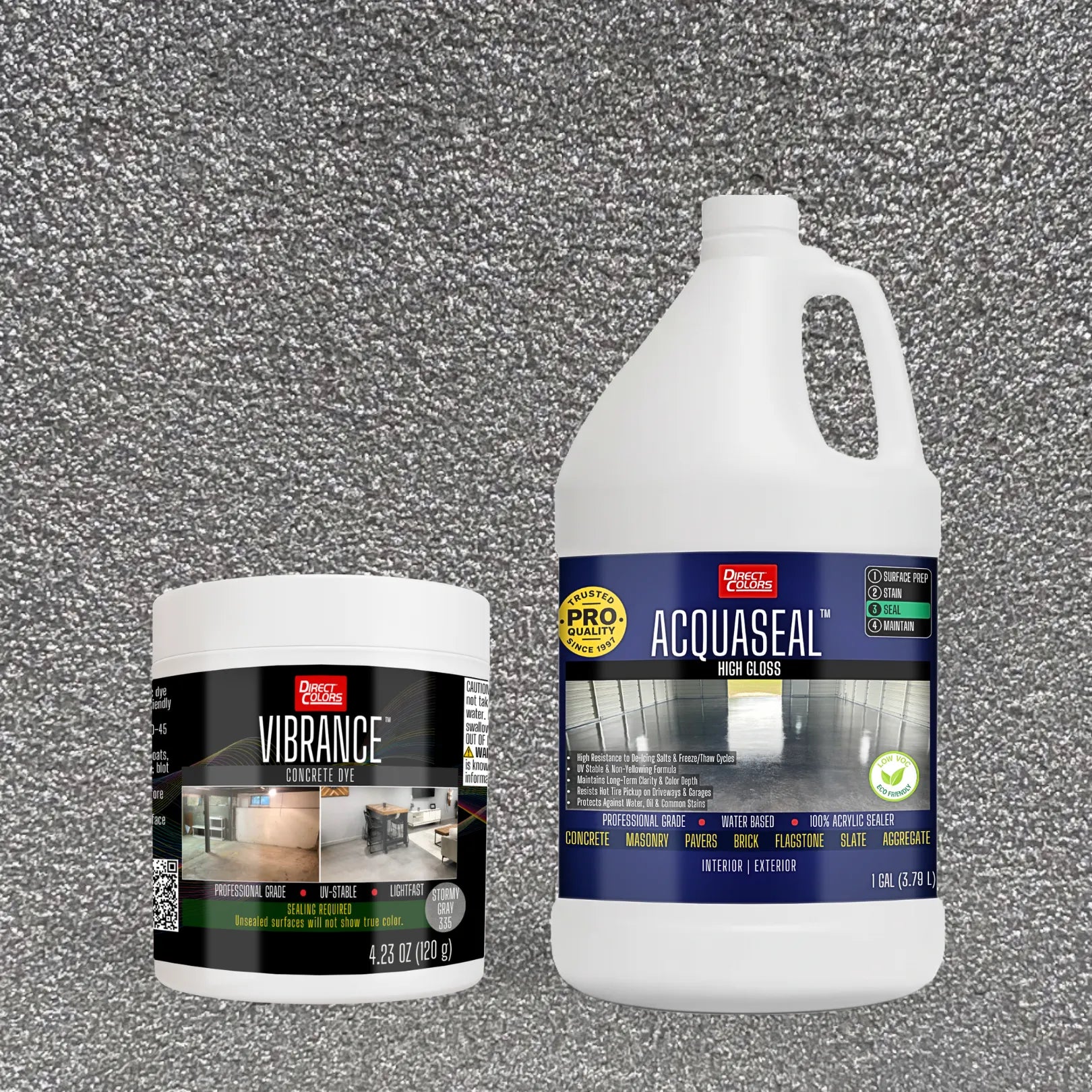 Vibrance™ 2-Step Concrete Dye System
