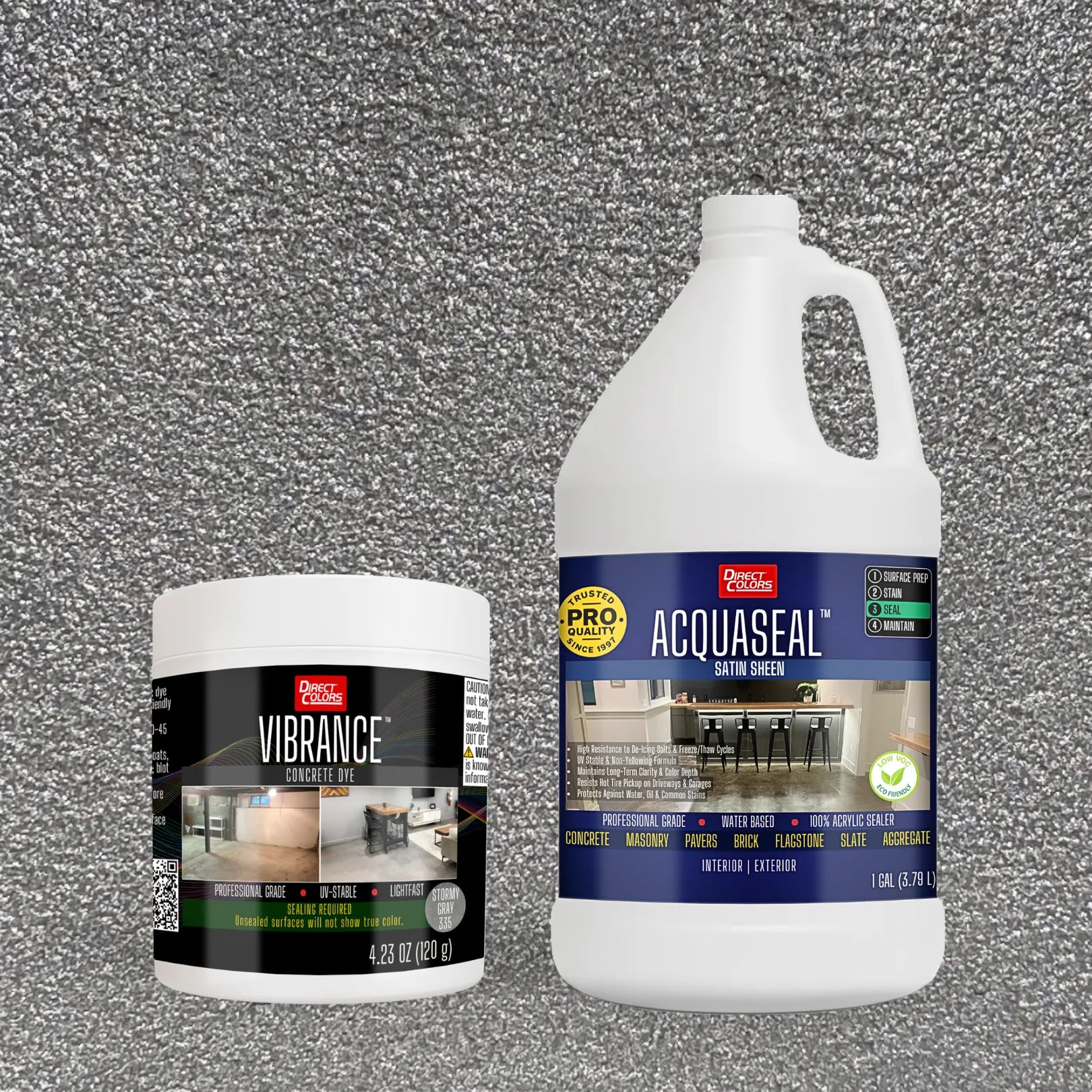 Vibrance™ 2-Step Concrete Dye System
