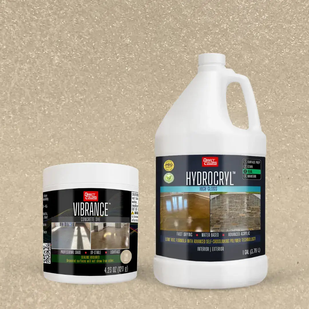 Vibrance™ 2-Step Concrete Dye System