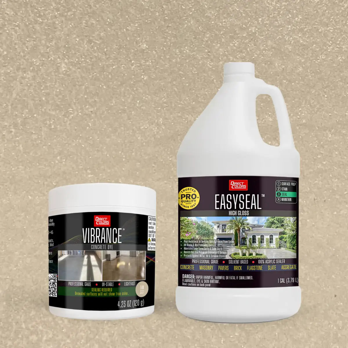 Vibrance™ 2-Step Concrete Dye System