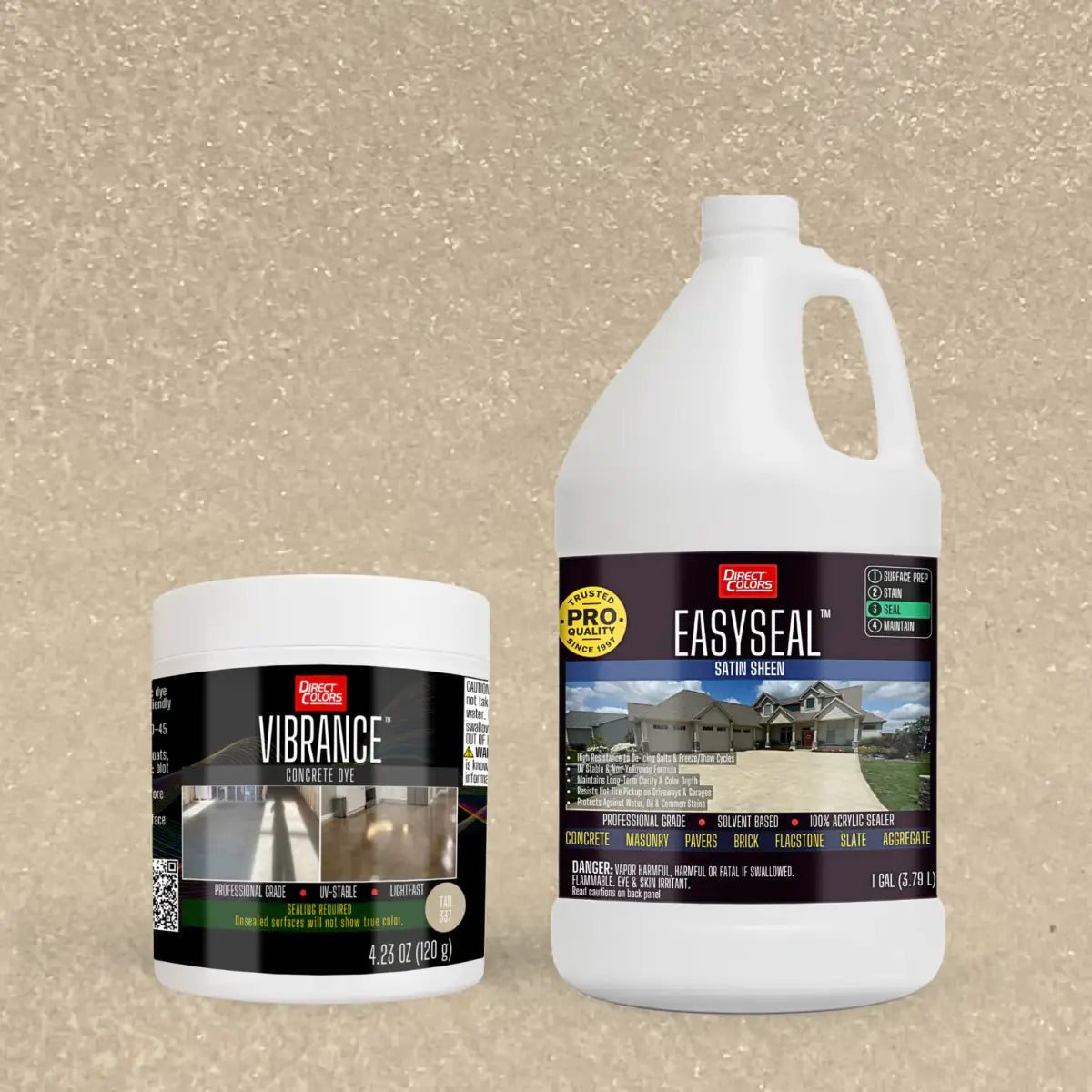 Vibrance™ 2-Step Concrete Dye System