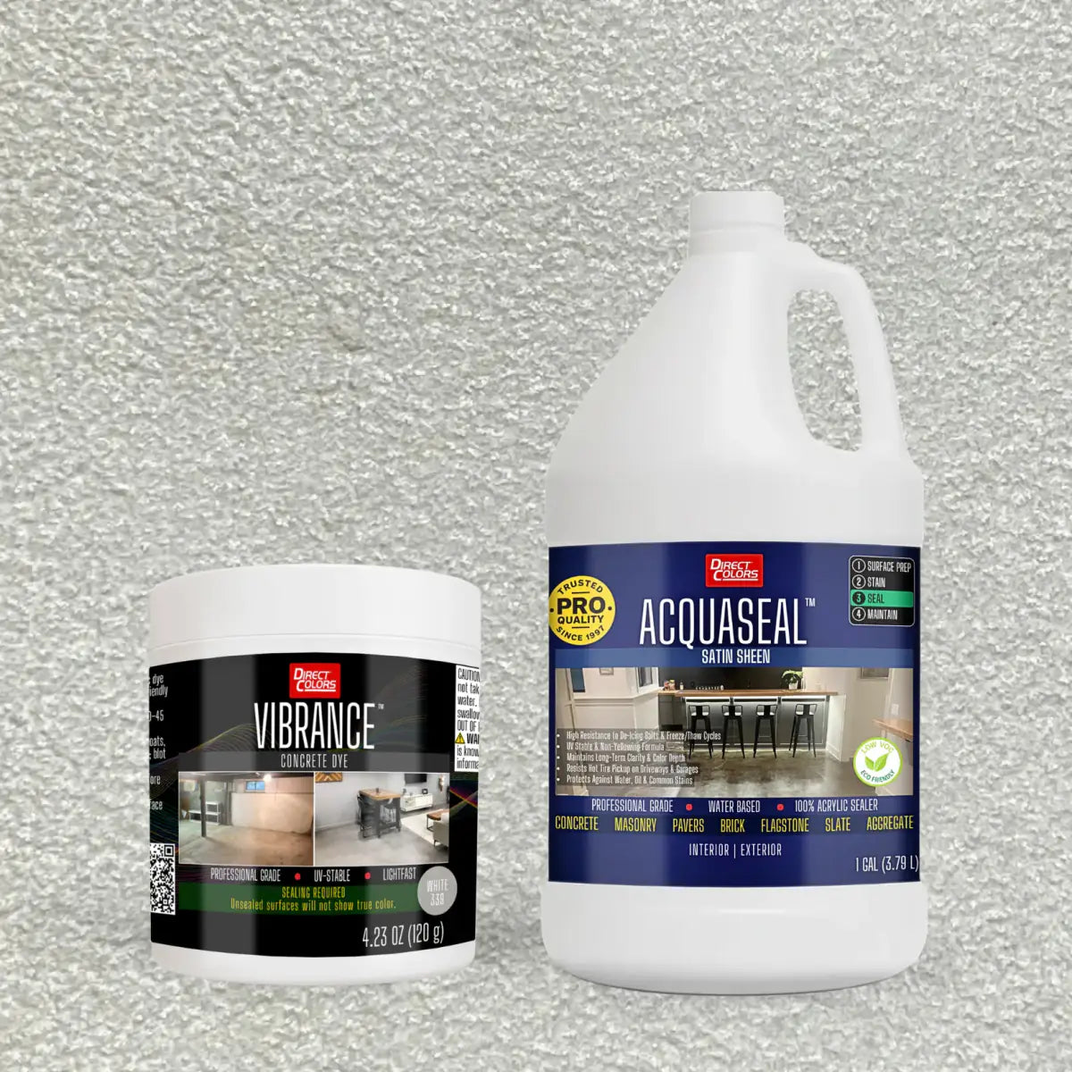 Vibrance™ 2-Step Concrete Dye System