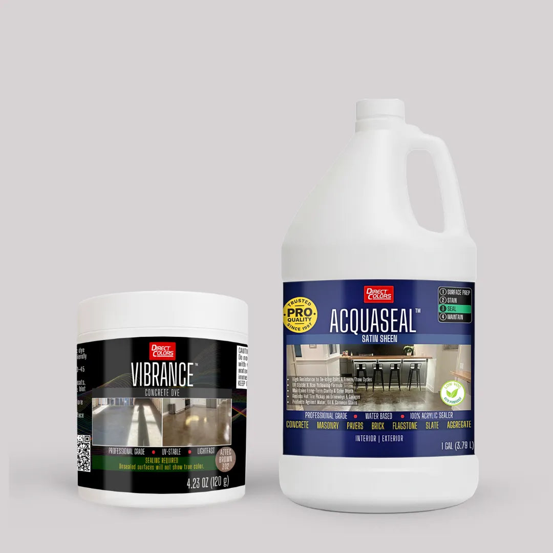 Vibrance™ 2-Step Concrete Dye System