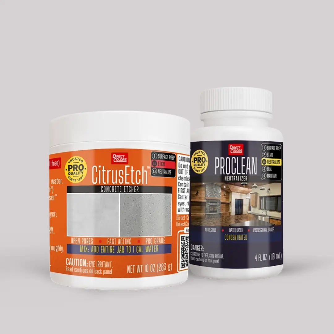 CitrusEtch™ 2-Step Concrete Etching System