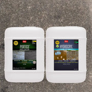Portico™ Paver Stain in 703 Black with HydroCryl™ High Gloss, 5 gallon 2-step kit