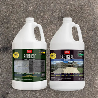 Portico™ Paver Stain in 703 Black with EasySeal™ Satin, 1 gallon 2-step kit