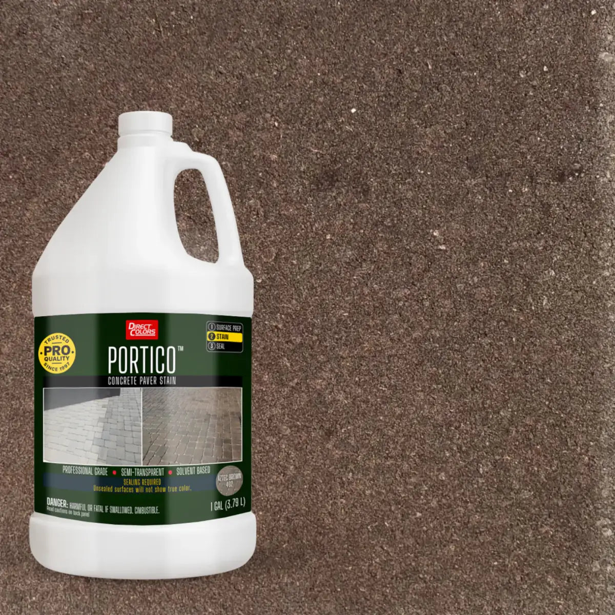 1 gallon of Portico™ Paver Stain in 702 Aztec Brown
