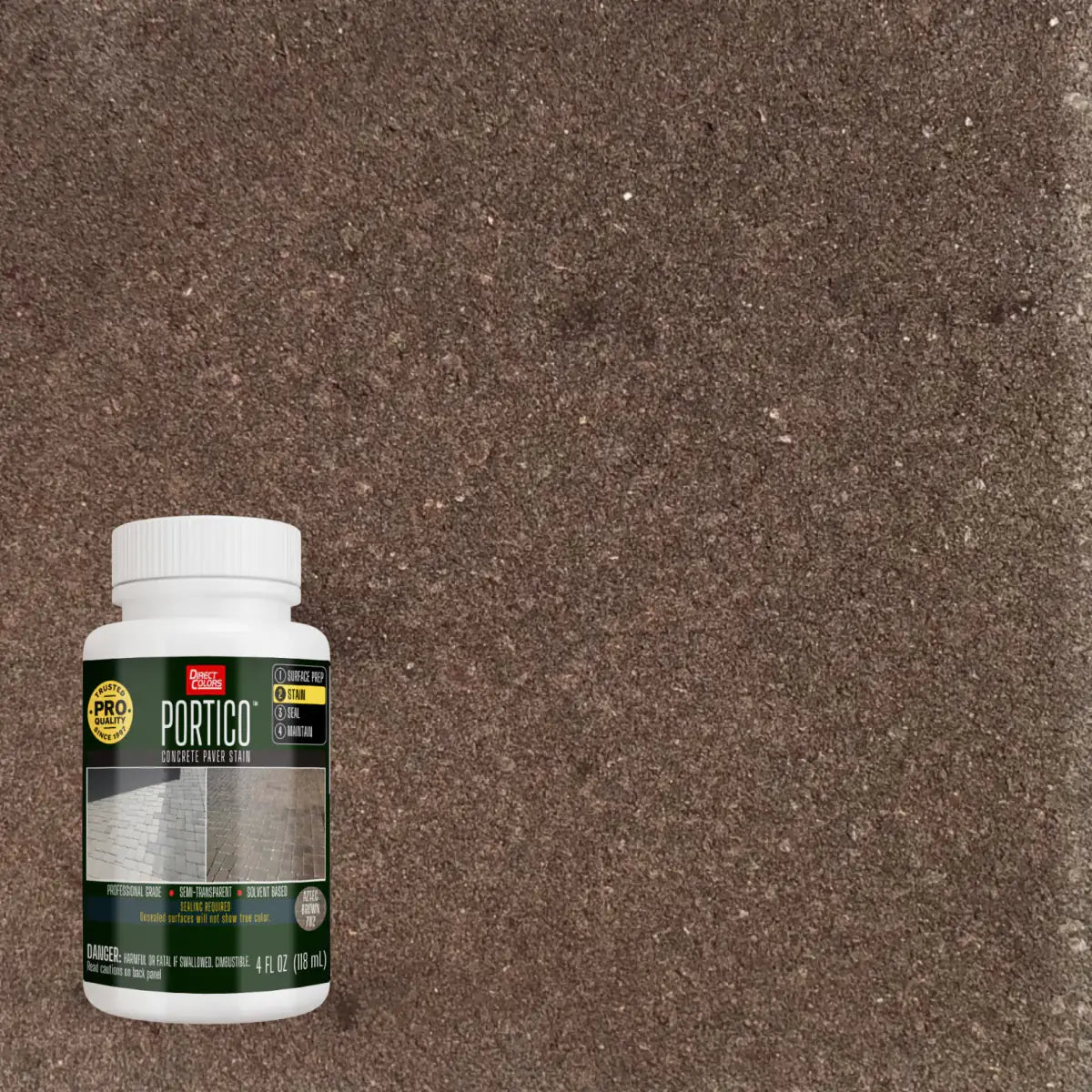 4 ounces of Portico™ Paver Stain in 702 Aztec Brown