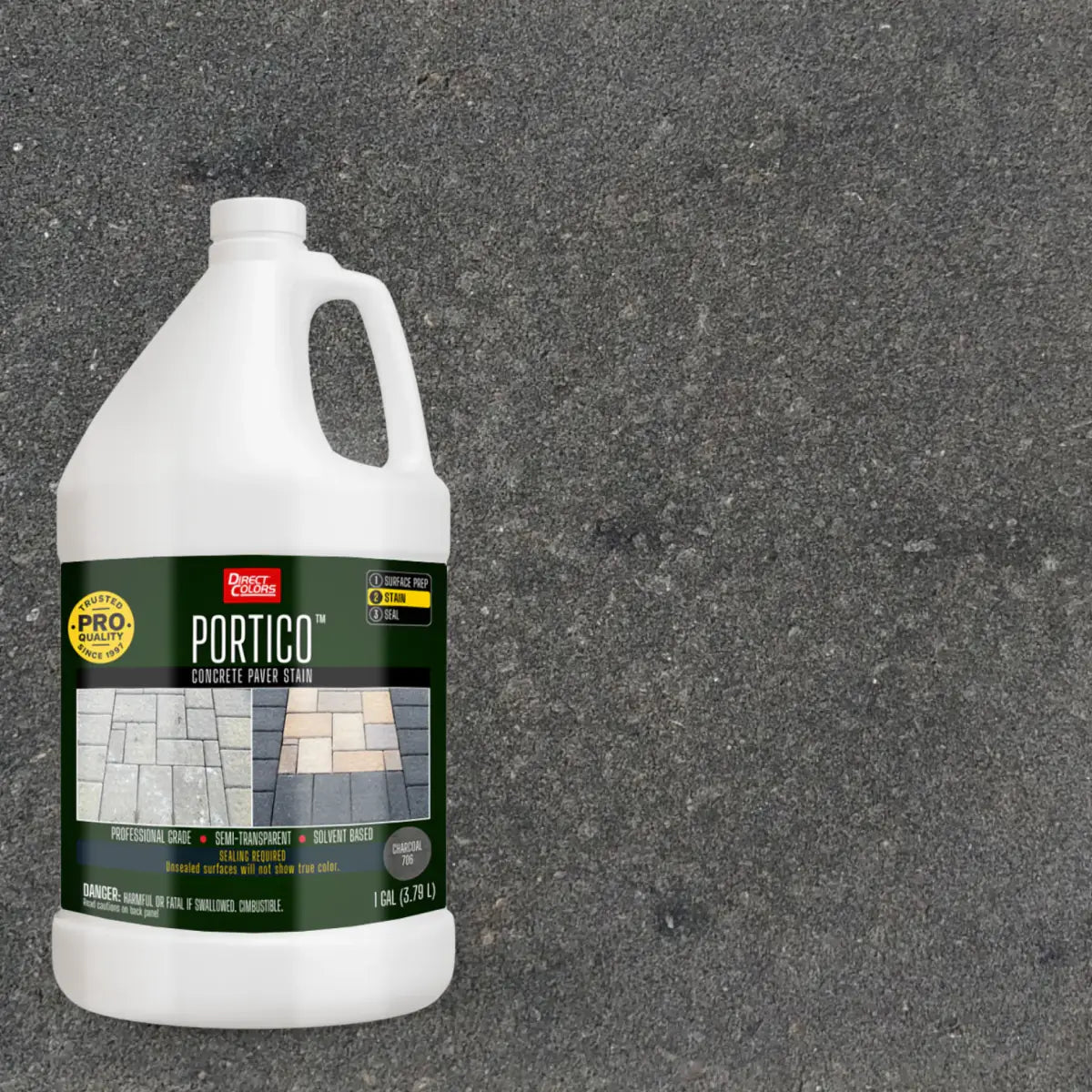 1 gallon of Portico™ Paver Stain in 706 Charcoal