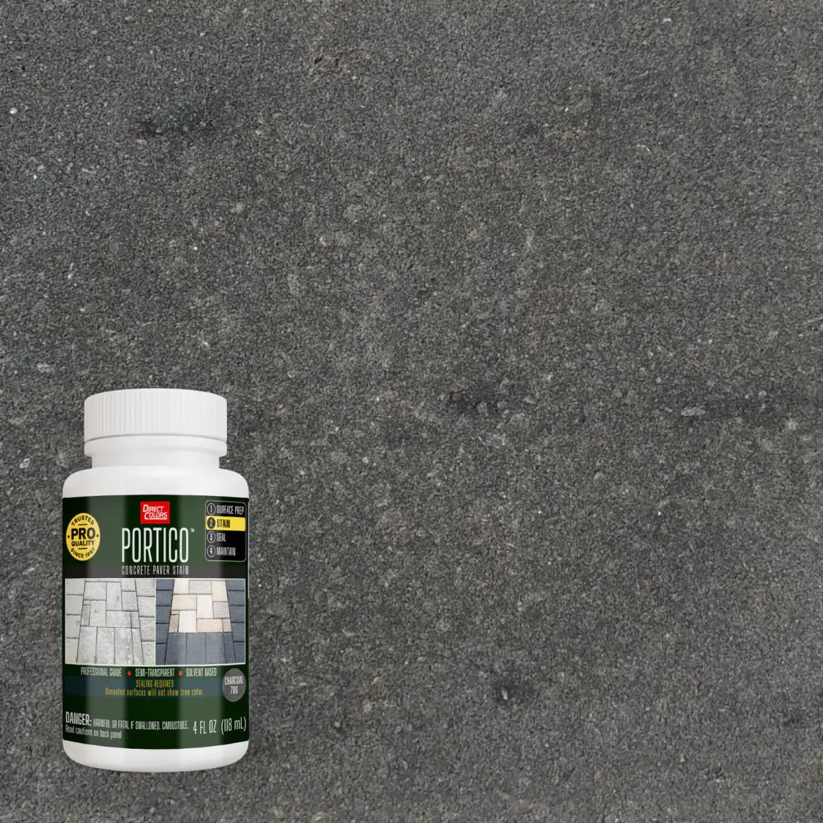 4 ounces of Portico™ Paver Stain in 706 Charcoal