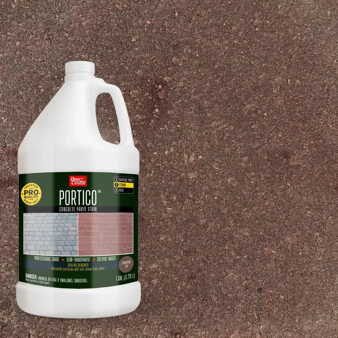 1 gallon of Portico™ Paver Stain in 708 Cinnabar