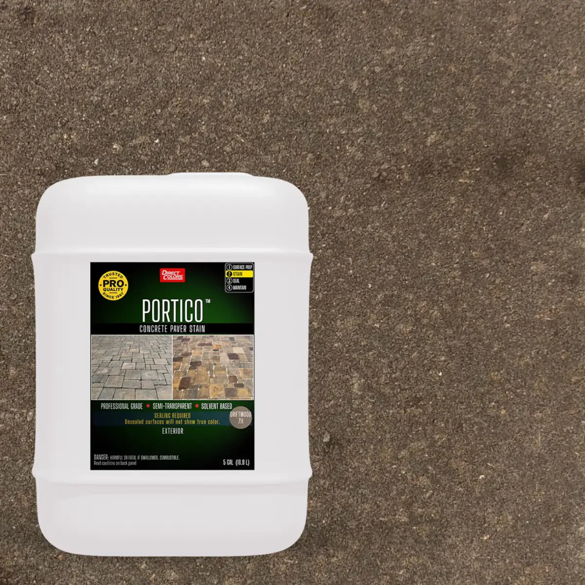5 gallons of Portico™ Paver Stain in 711 Driftwood