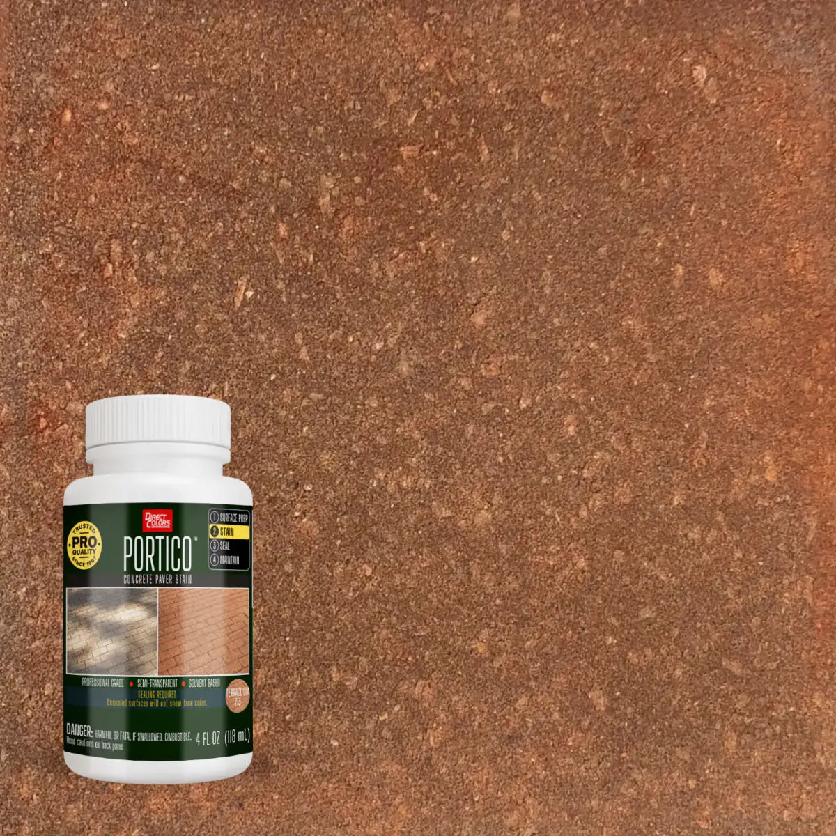 4 ounces of Portico™ Paver Stain in 713 Terracotta