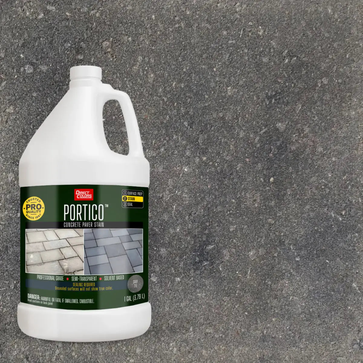 1 gallon of Portico™ Paver Stain in 715 Gray