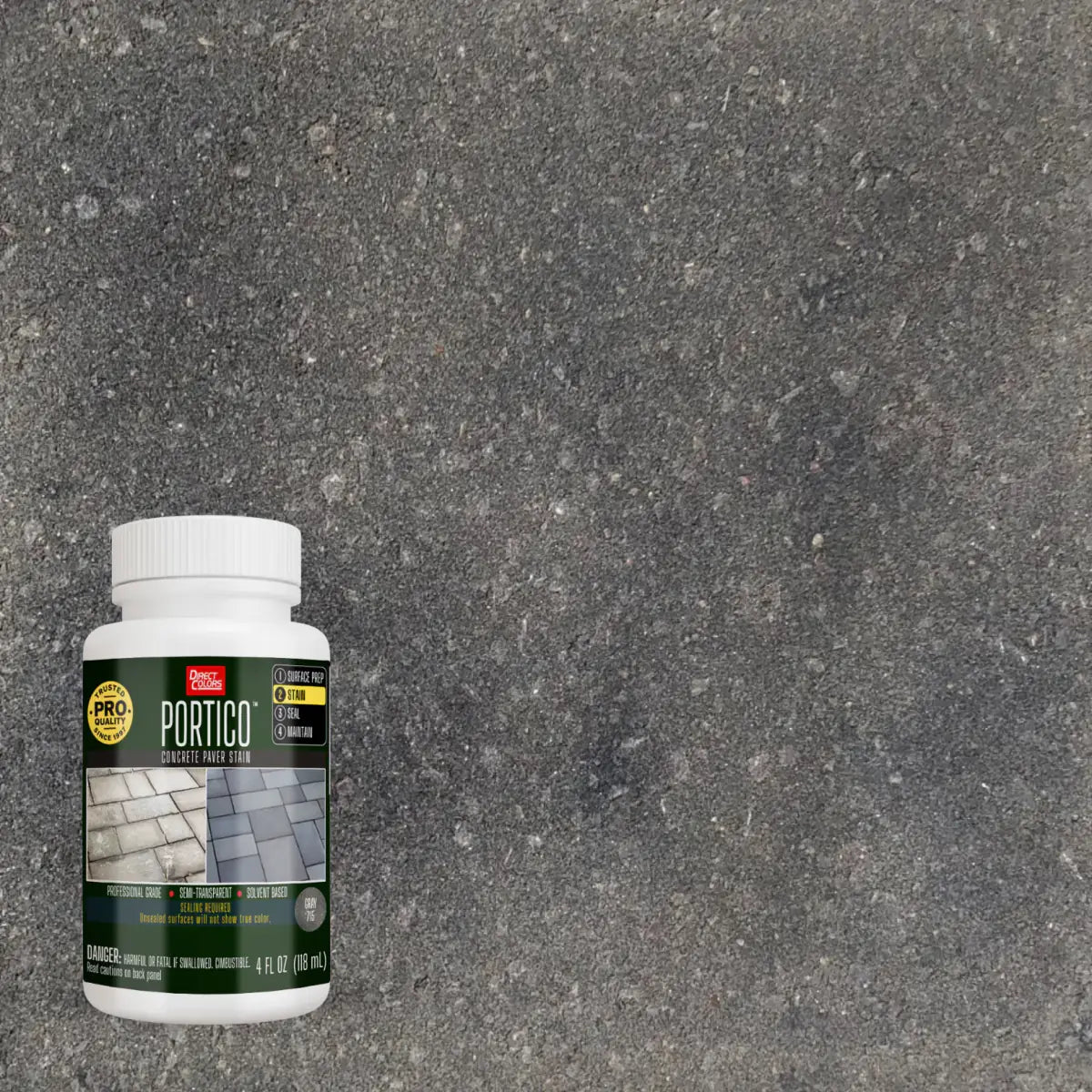 4 ounces of Portico™ Paver Stain in 715 Gray
