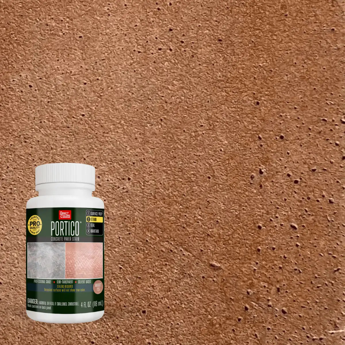 4 ounces of Portico™ Paver Stain in 723 Russet